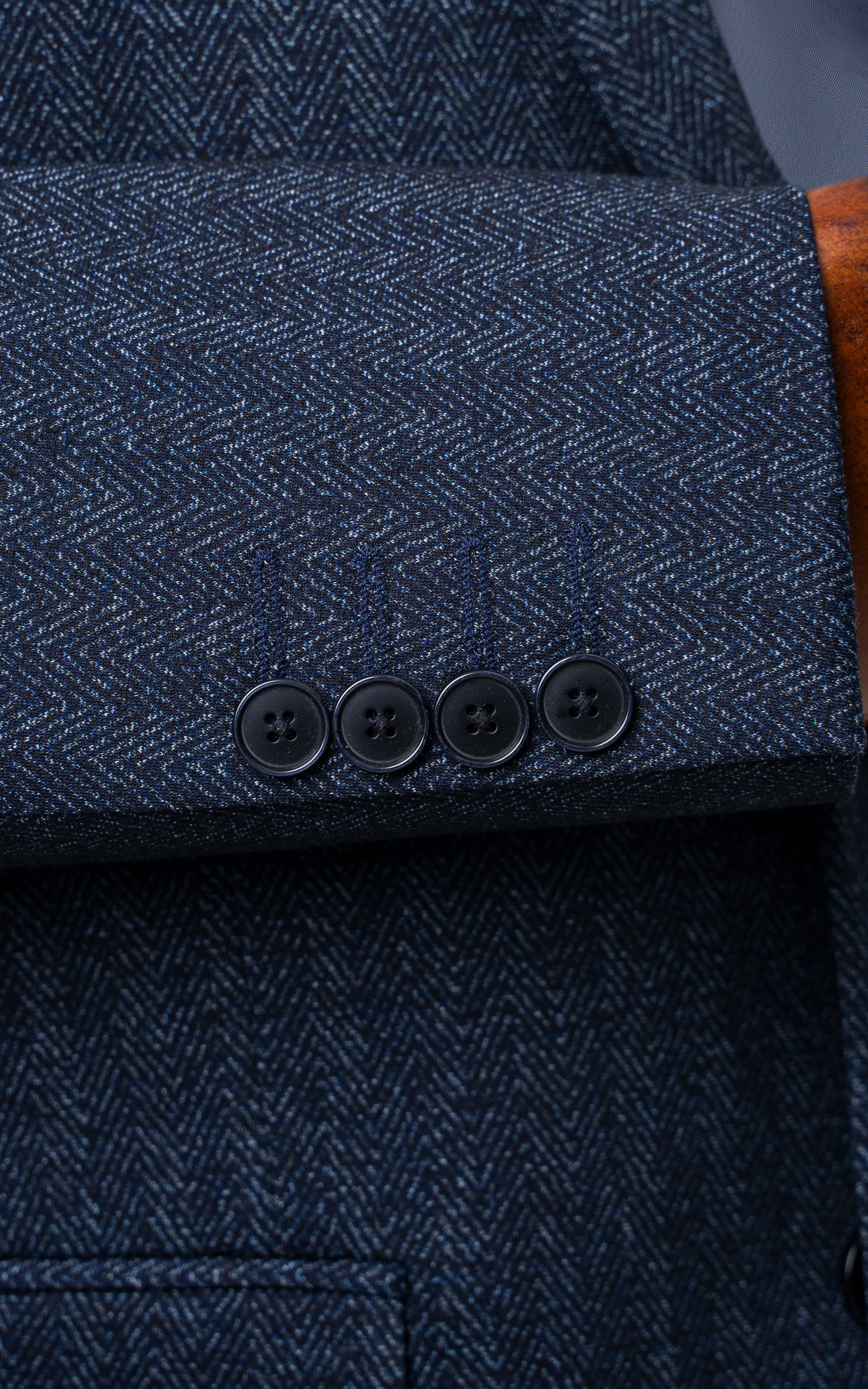 Self Lining Casual Coat Navy