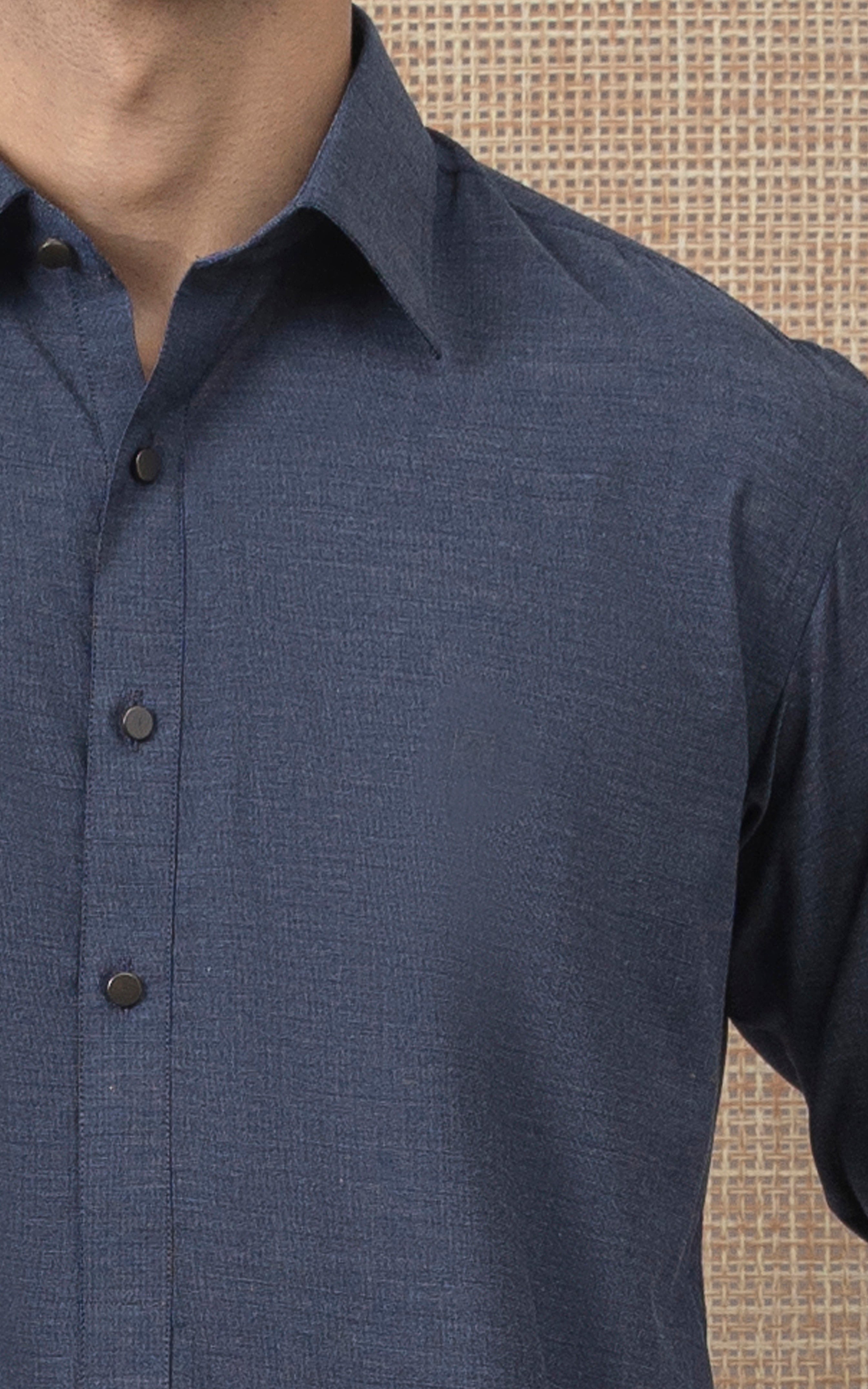 BLENDED KAMEEZ SHALWAR -  PREMIUM COLLECTION BLUE