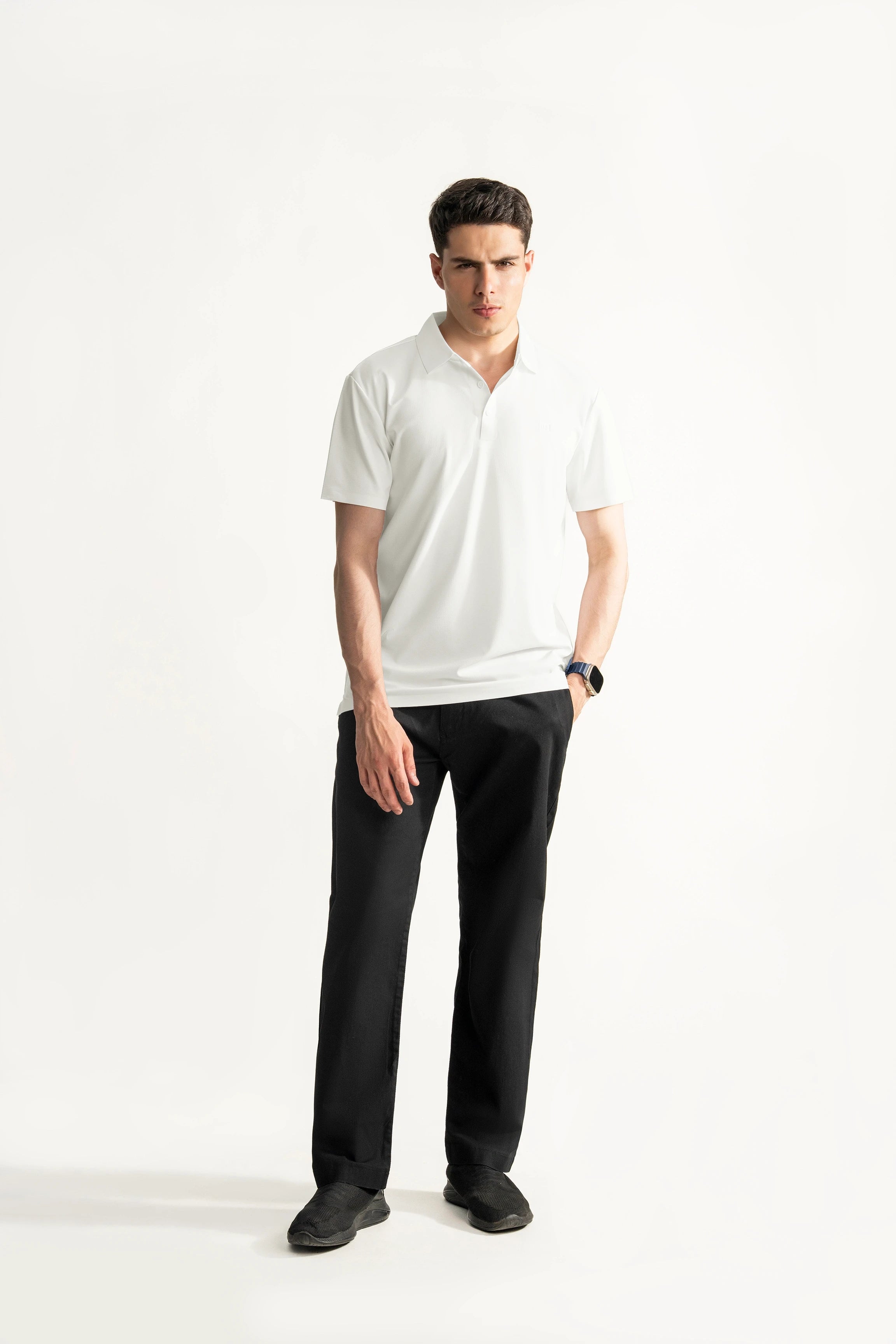 POLO SHIRT SMART FIT OFF WHITE