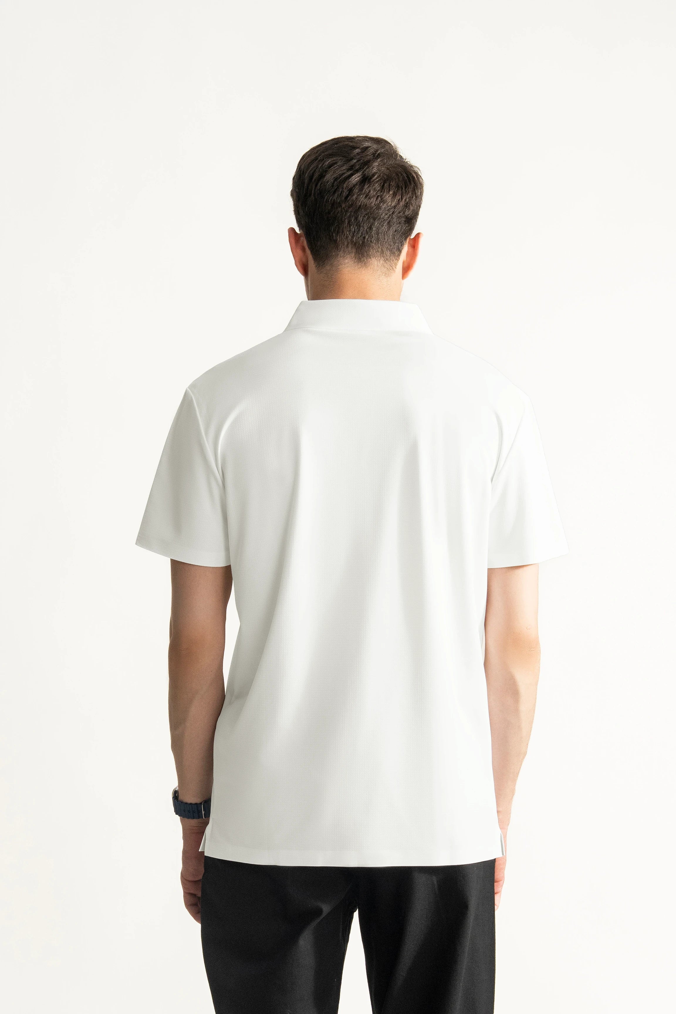 POLO SHIRT SMART FIT OFF WHITE