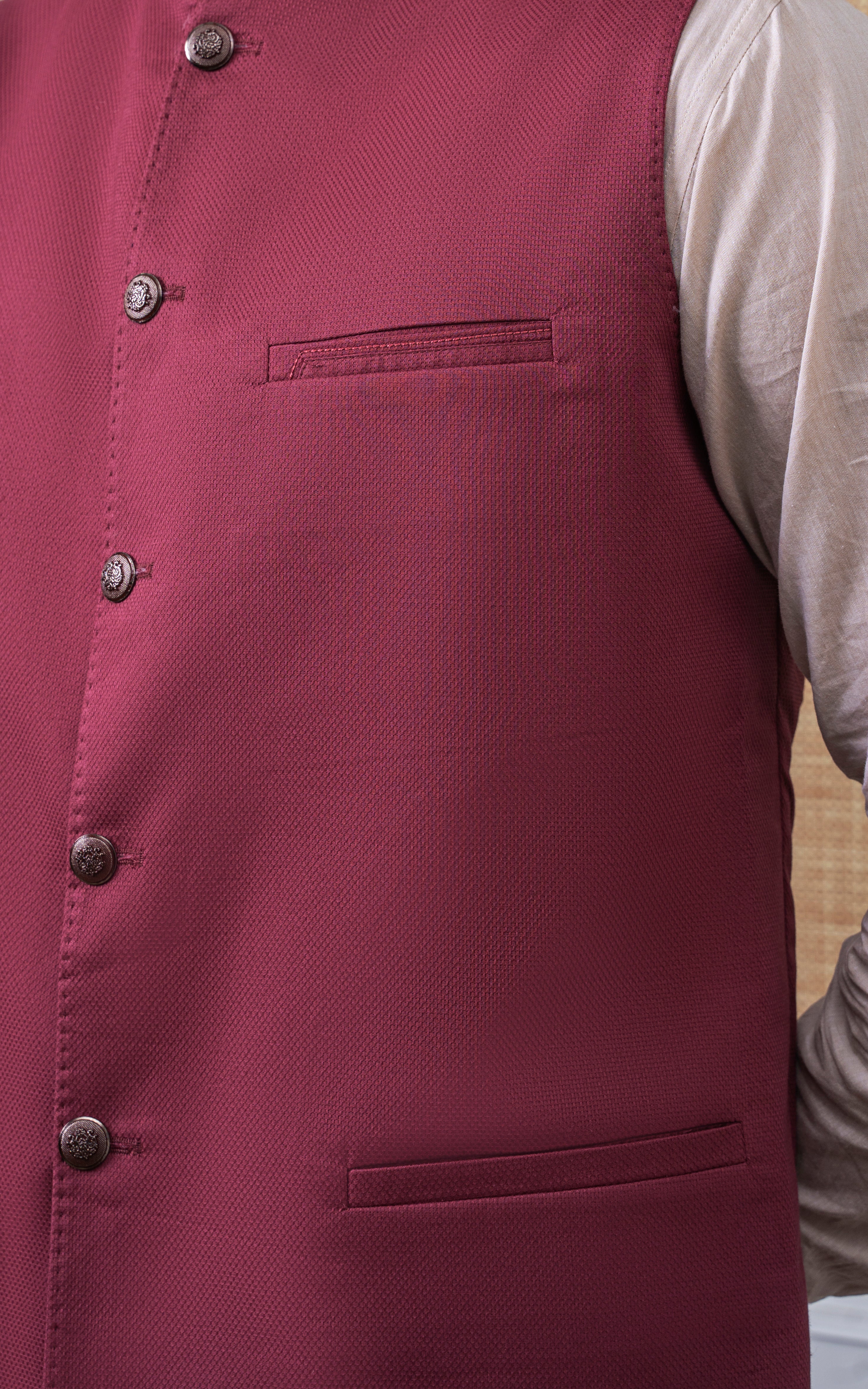 DOBBY TEXTURED W/C - PREMIUM COLLECTION  CORAL