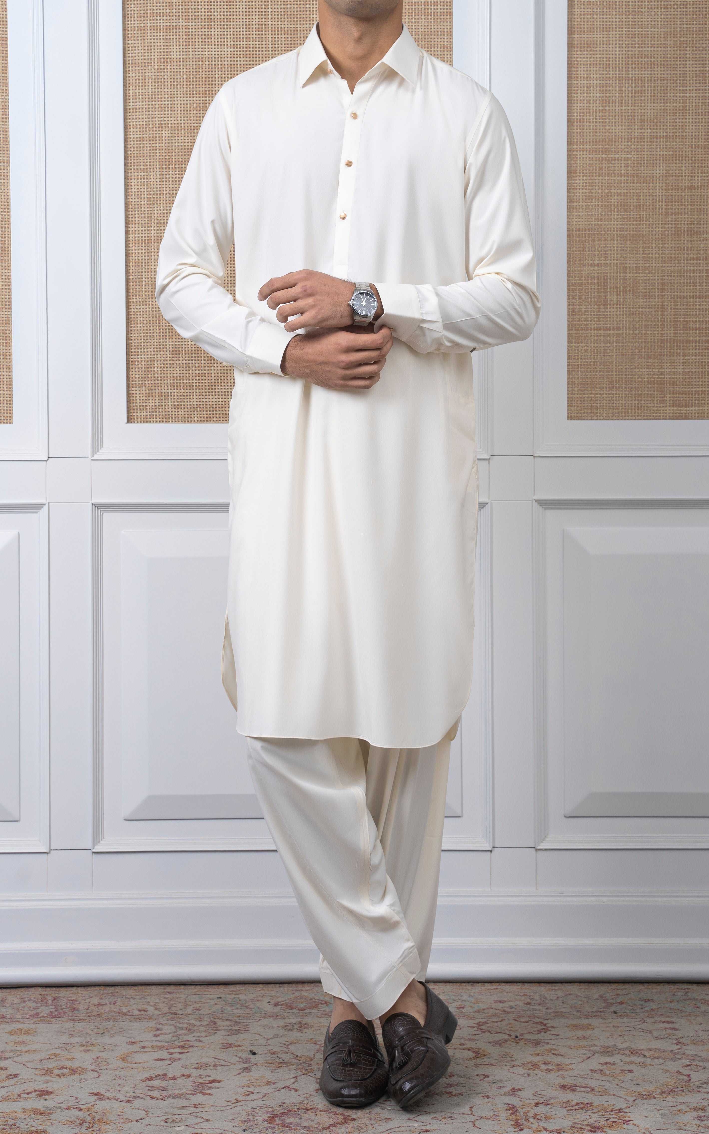 BLENDED BOSKI KAMEEZ SHALWAR - SIGNATURE COLLECTION BOSKI