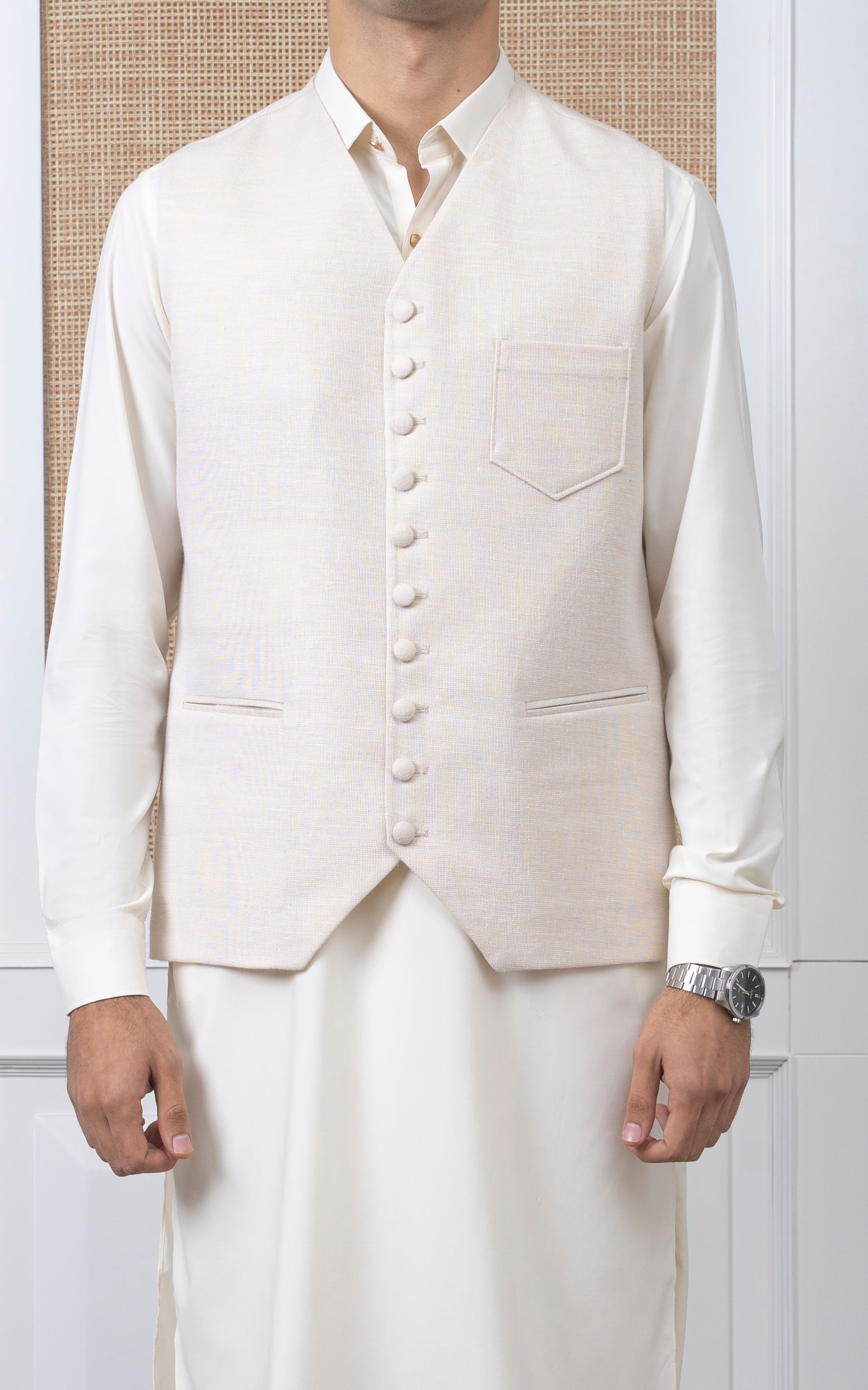COTTON NET W/C SIGNATURE COLLECTION CREAM