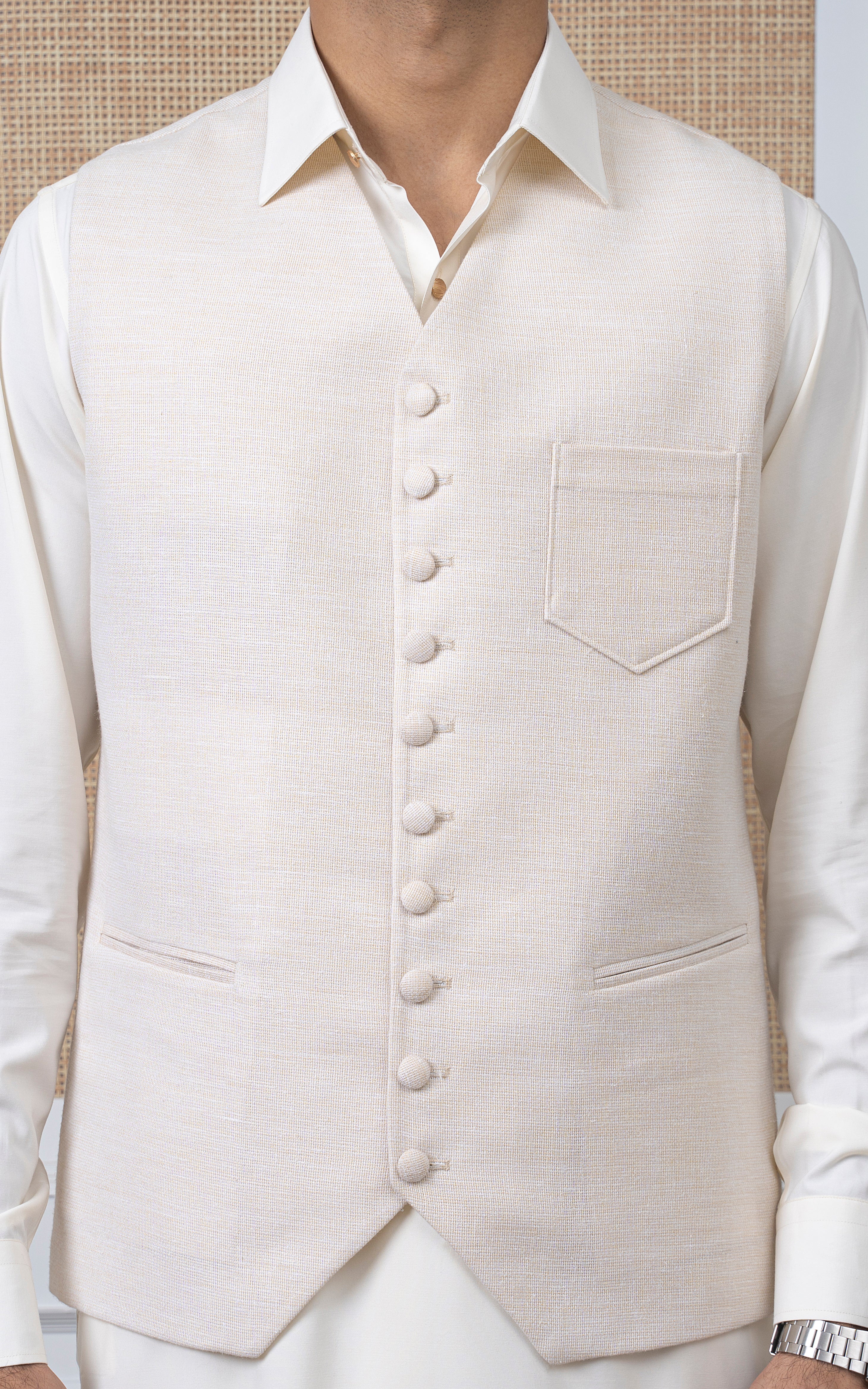 COTTON NET W/C SIGNATURE COLLECTION CREAM