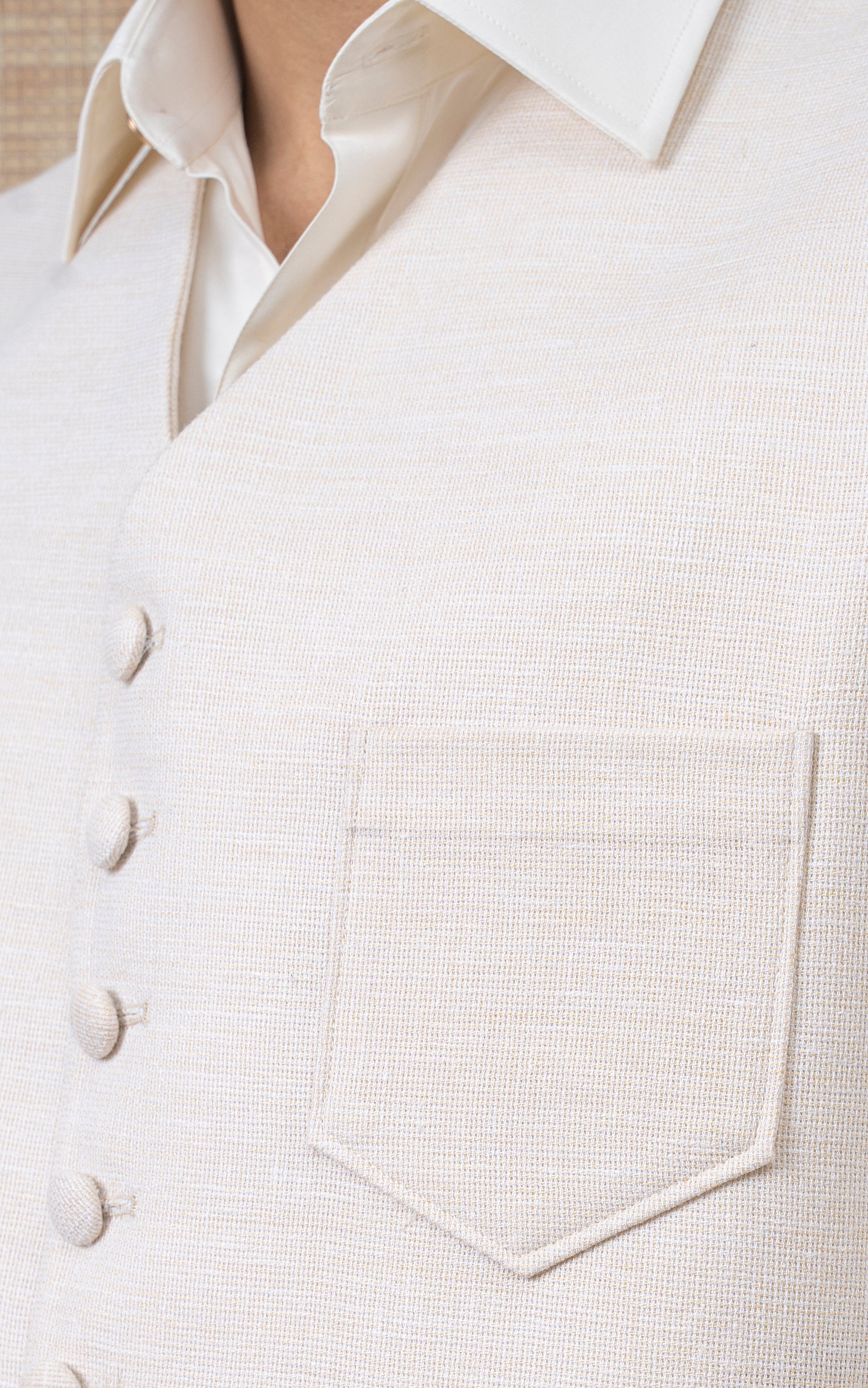 COTTON NET W/C SIGNATURE COLLECTION CREAM