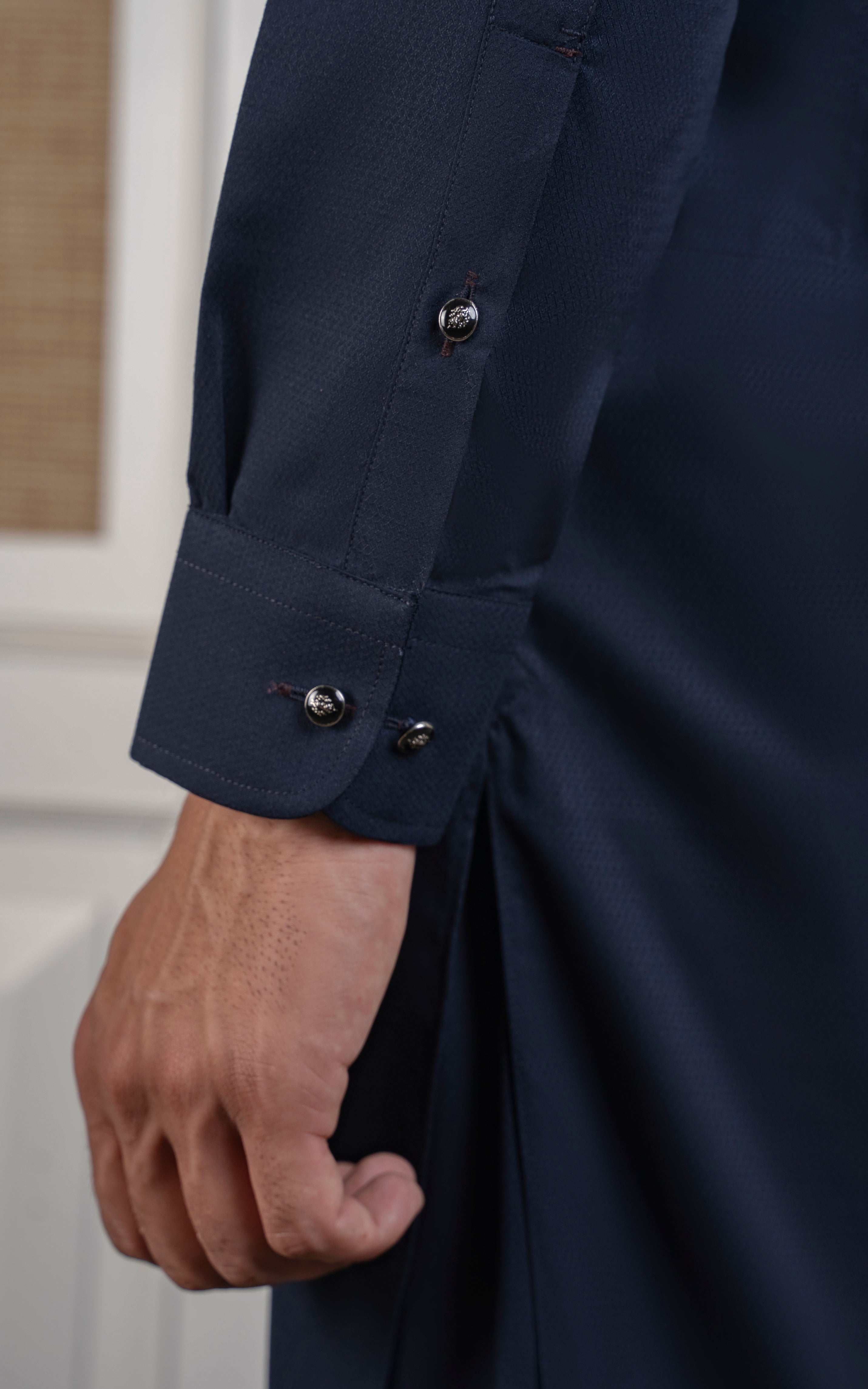 BLENDED KAMEEZ SHALWAR - SIGNATURE COLLECTION NAVY