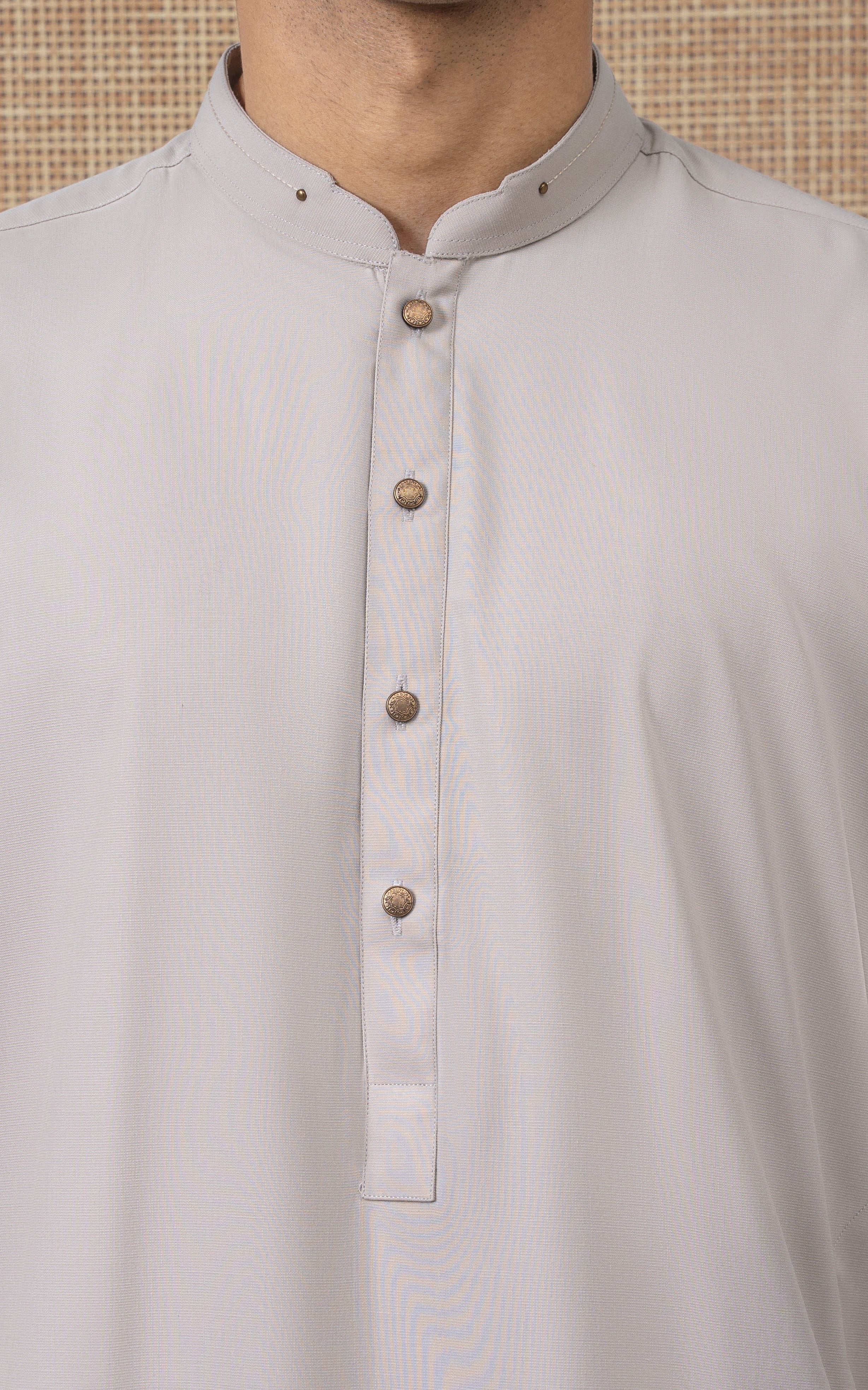 BLENDED KAMEEZ SHALWAR - SIGNATURE COLLECTION ALMOND
