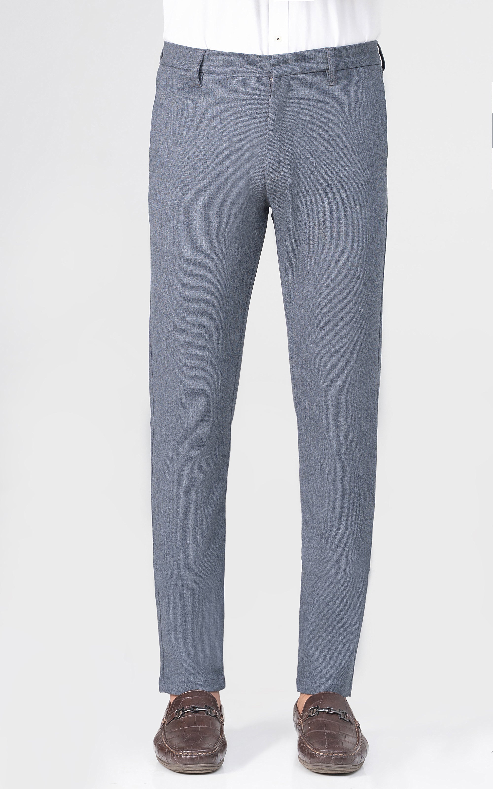 CROSS POCKET CASUAL PANT BLUISH GREY