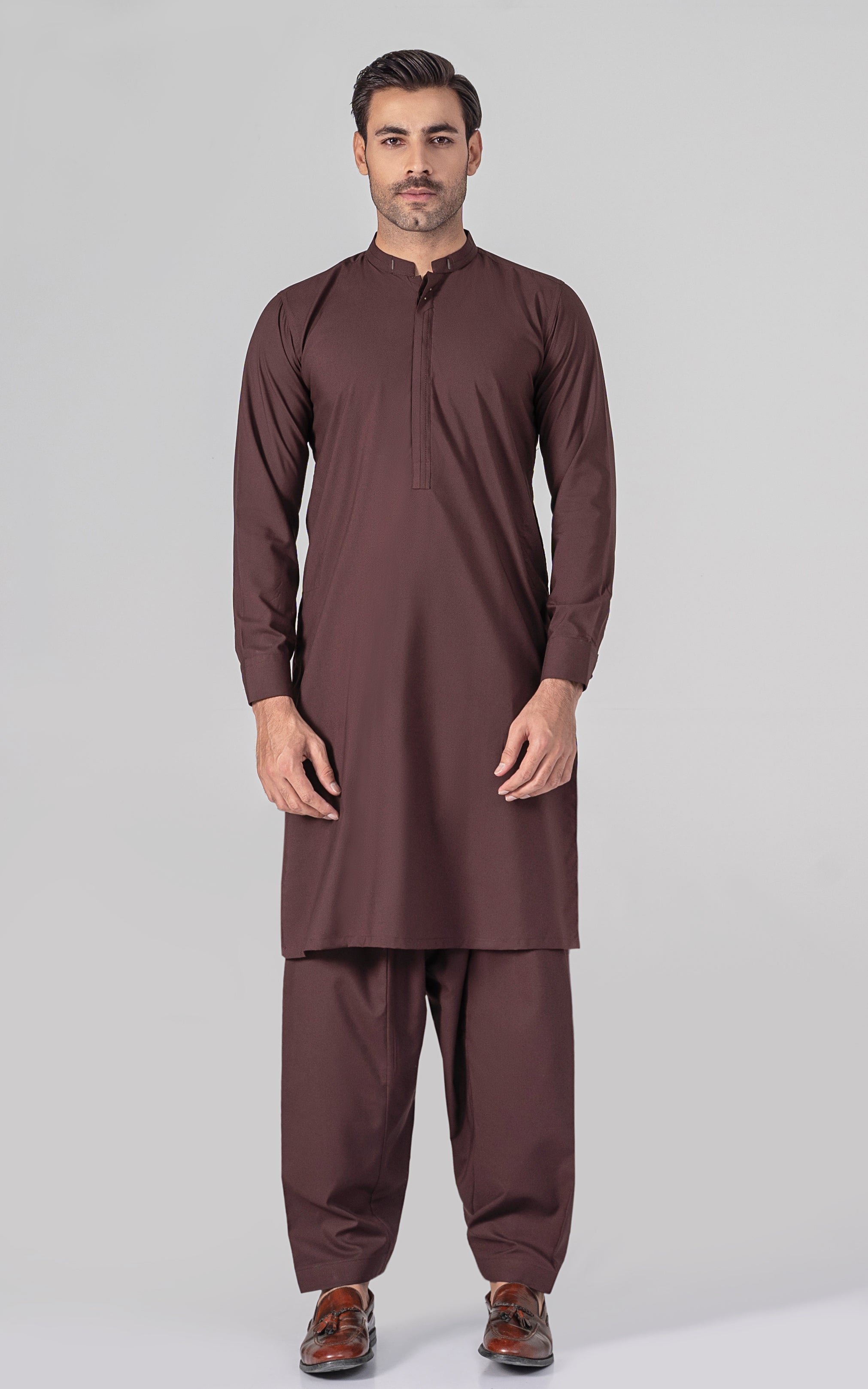 BLENDED WASH & WEAR -CLASSIC COLLECTION MAROON
