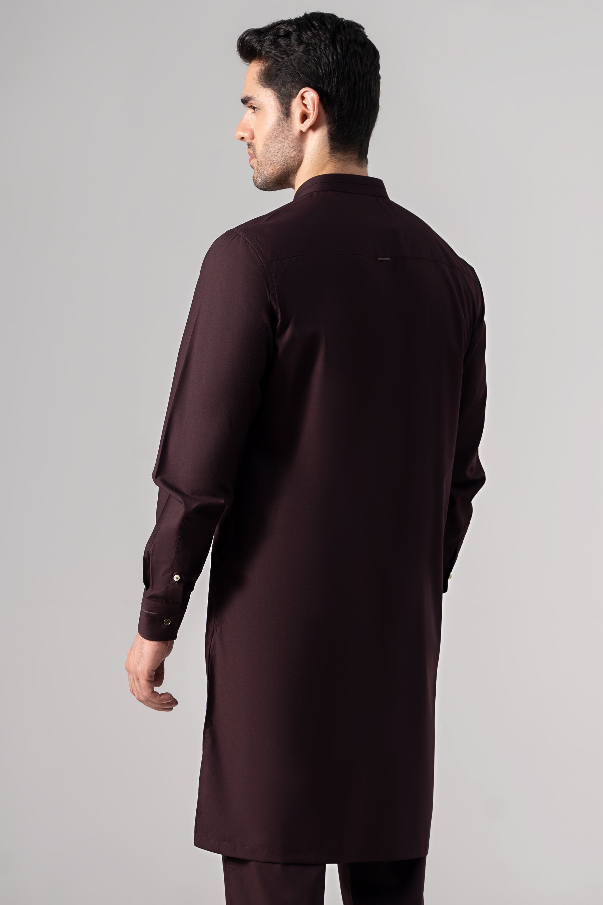 PREMIUM WASH & WEAR KURTA PAJAMA MAROON