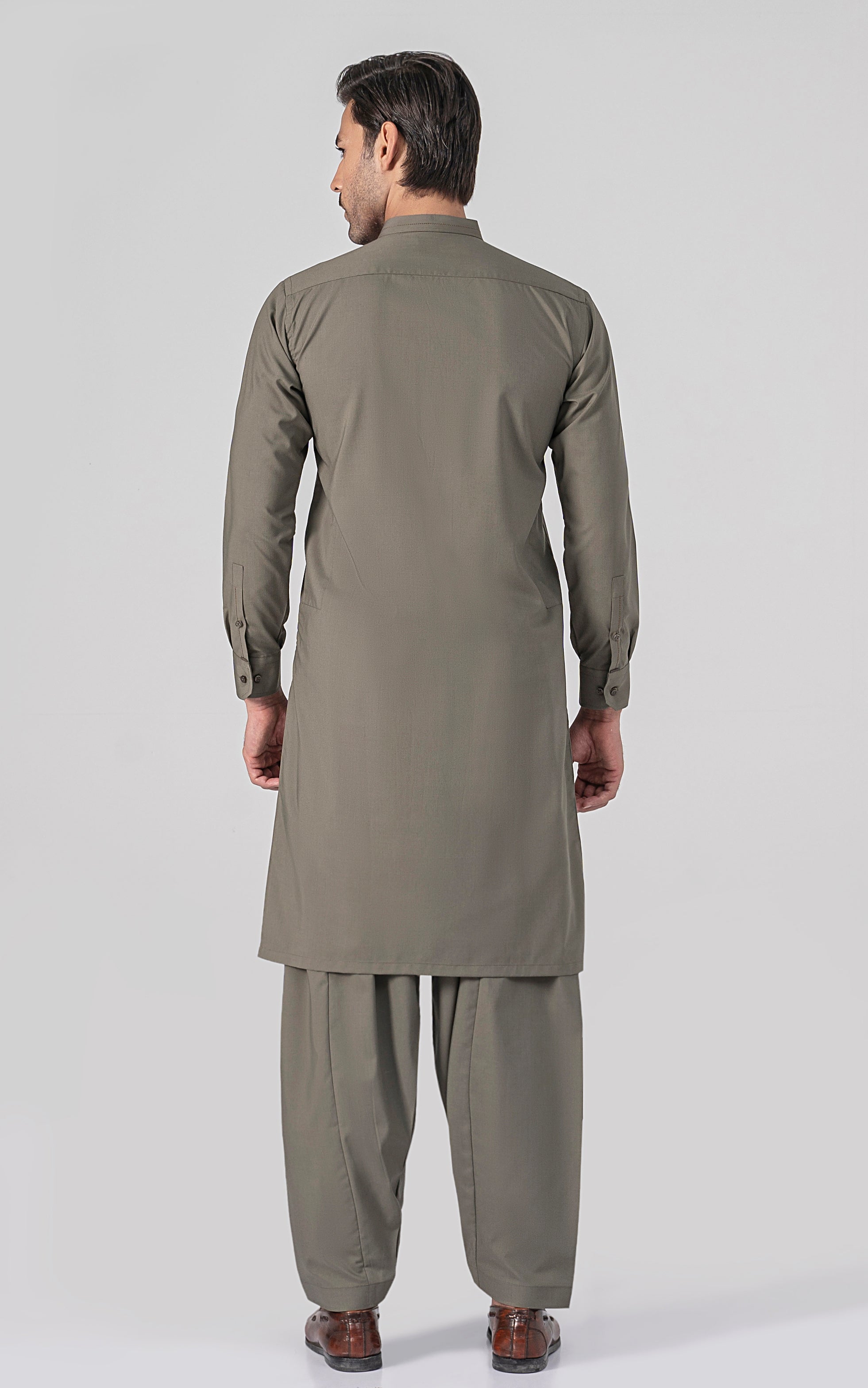 BLENDED WASH & WEAR -CLASSIC COLLECTION LIGHT OLIVE