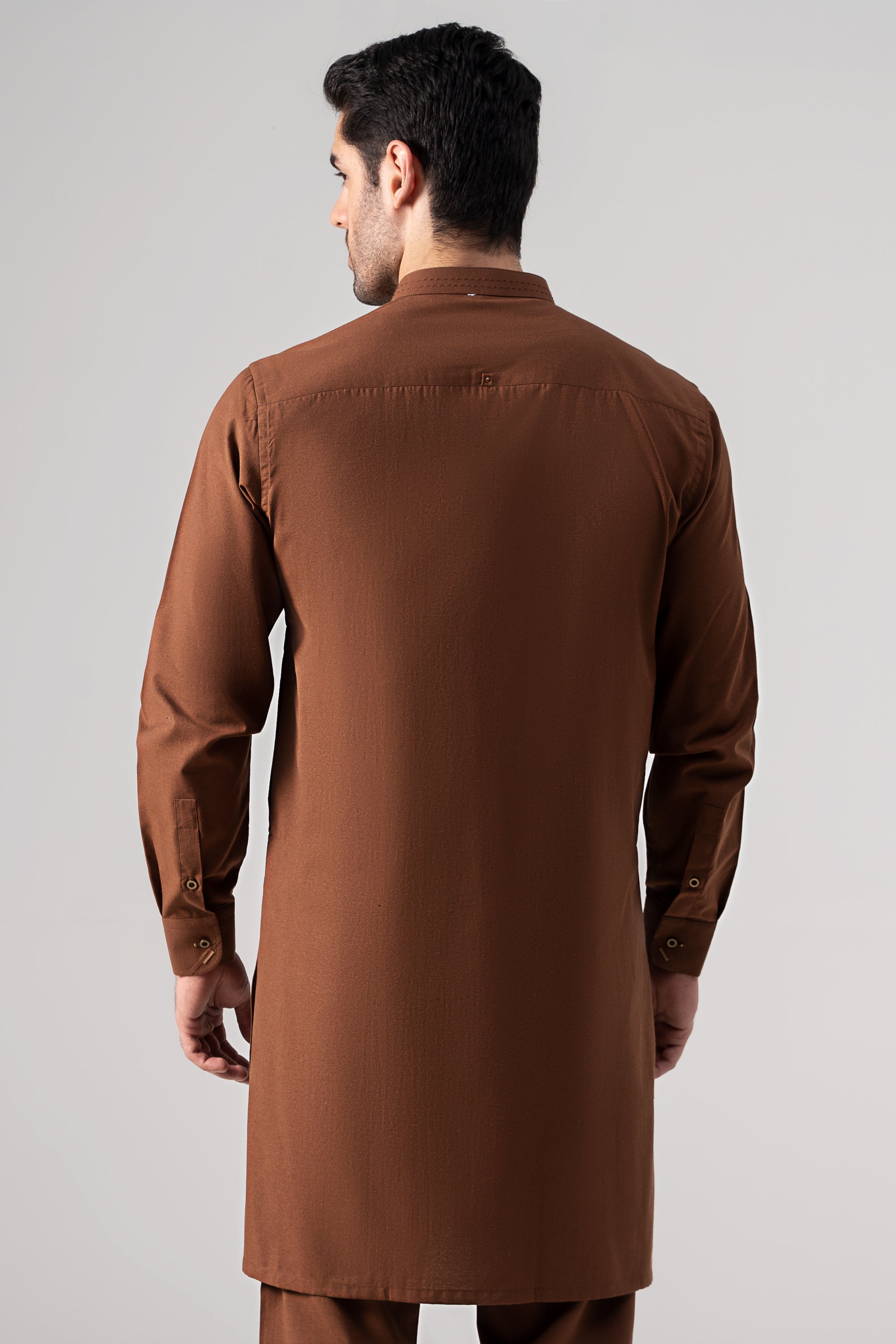 KARANDI KURTA PAJAMA -SIGNATURE COLLECTION DARK MUSTARD