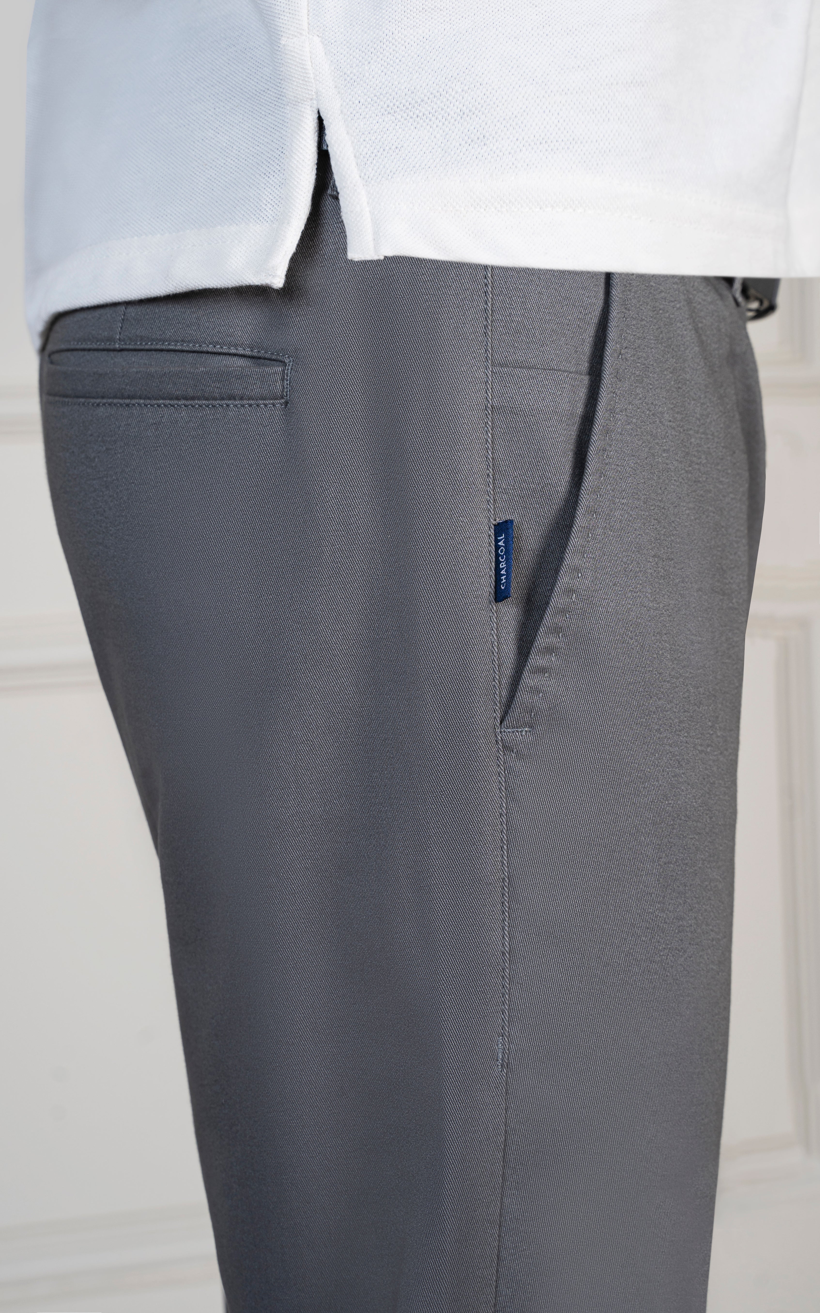 TWILL SMART FIT PANT GREY