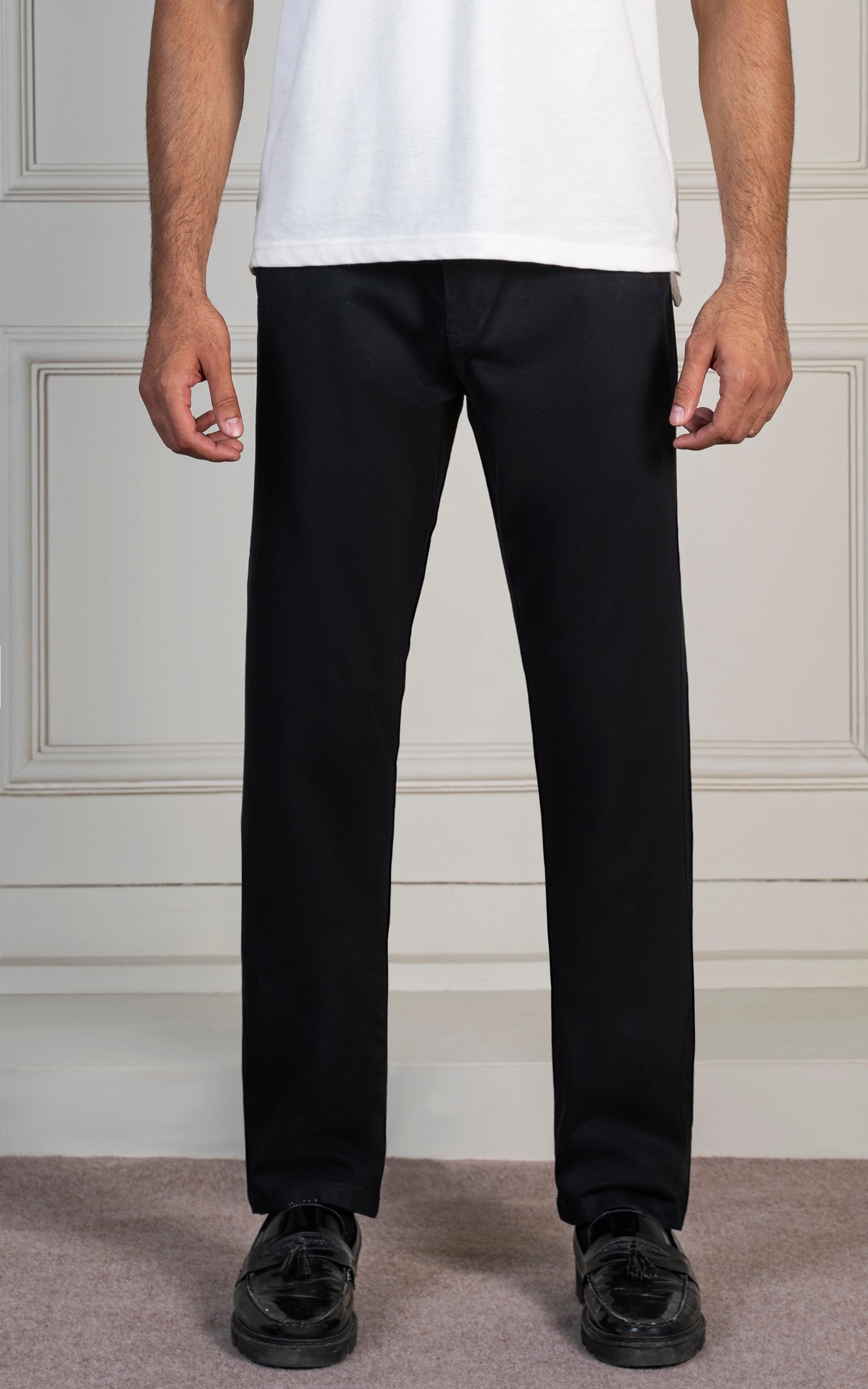 TWILL SMART FIT PANT BLACK