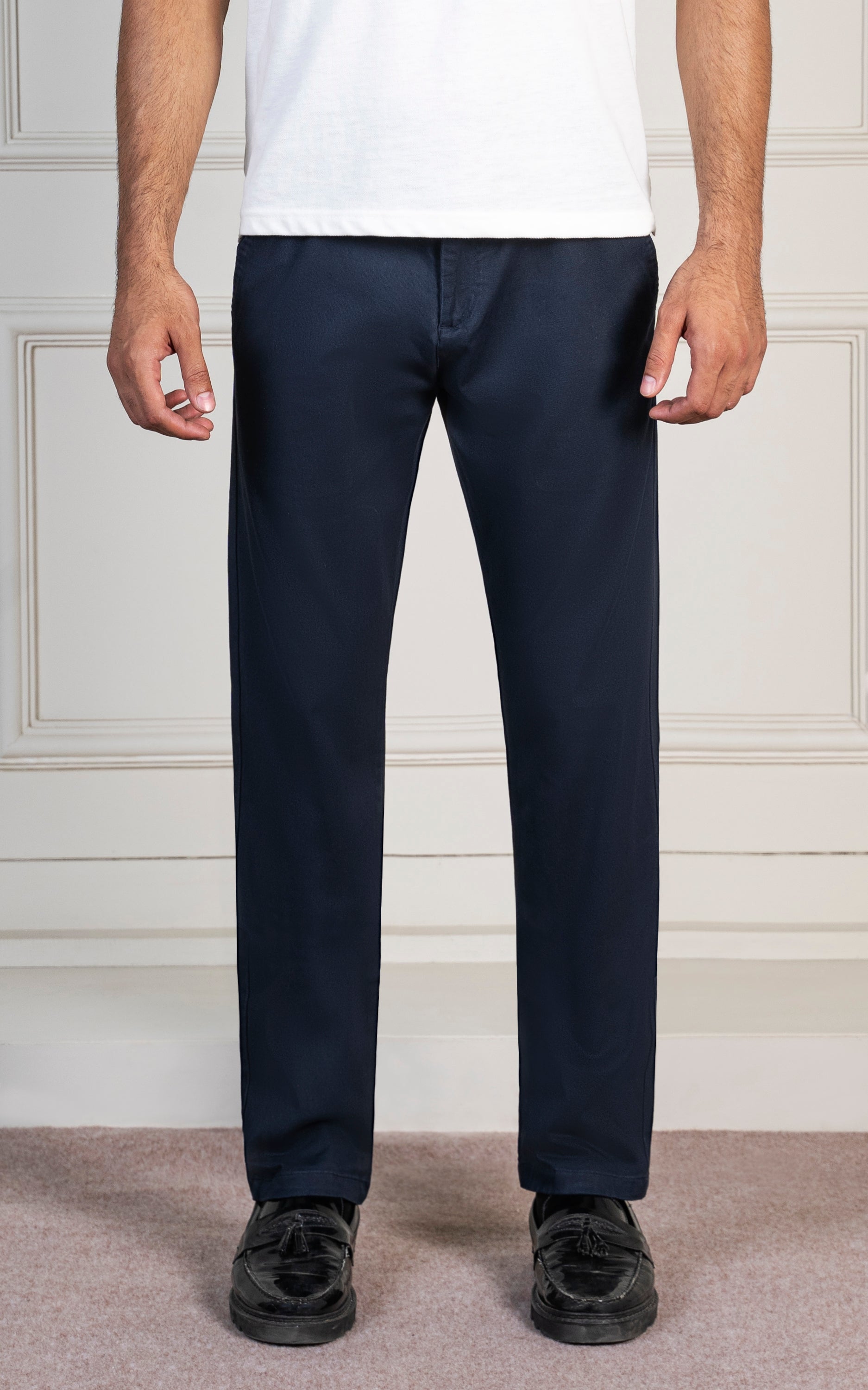 TWILL SMART FIT PANT NAVY
