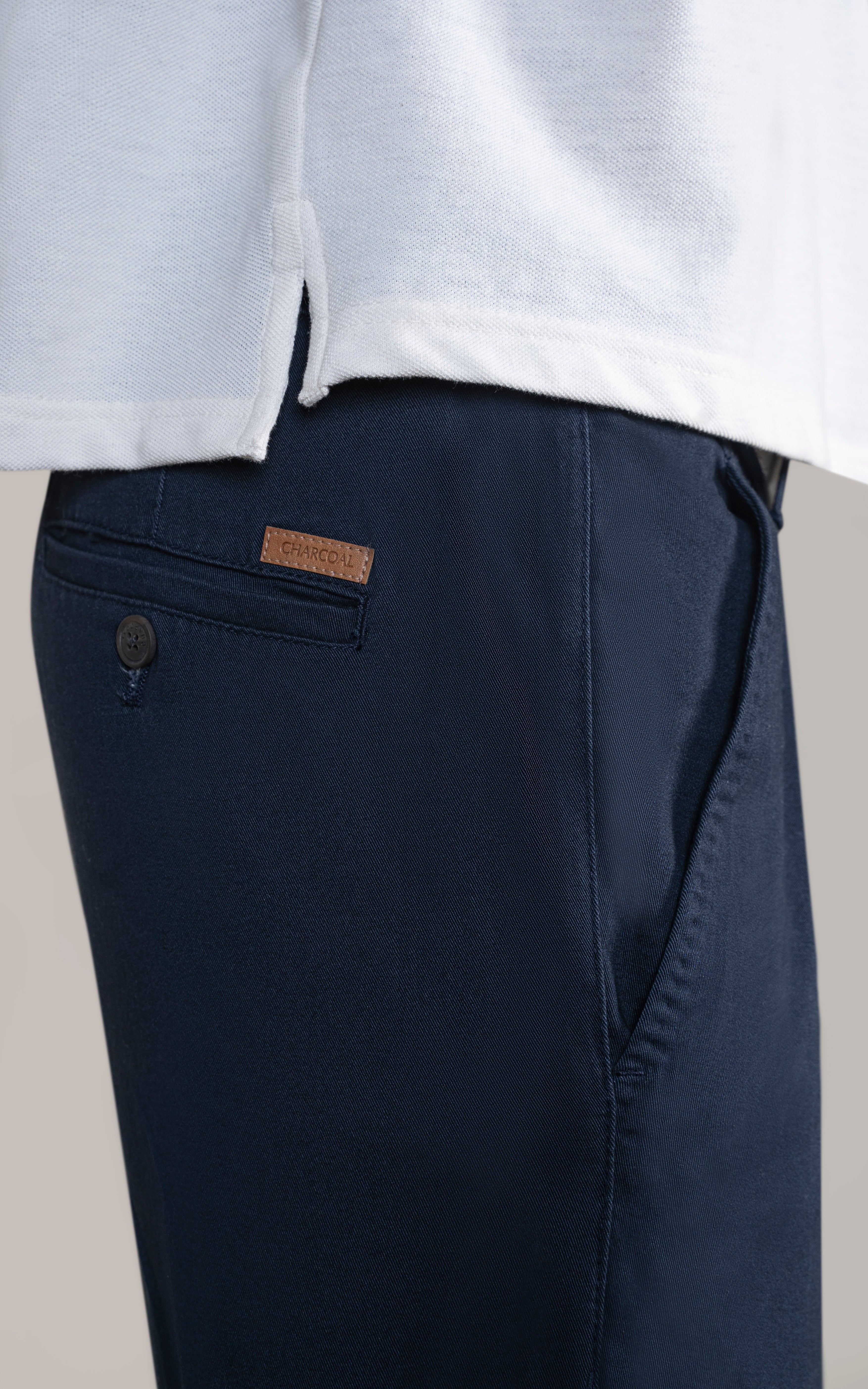TWILL SMART FIT PANT NAVY