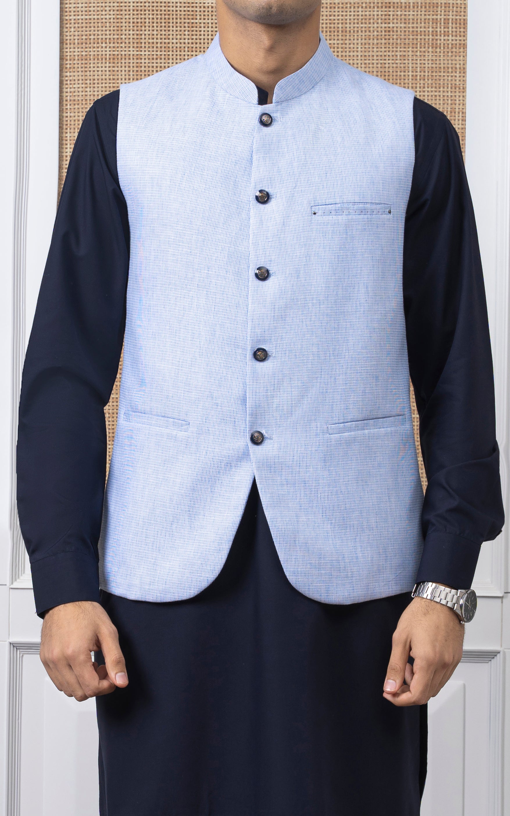 BLENDED COTTON W/C - PREMIUM COLLECTION SKY