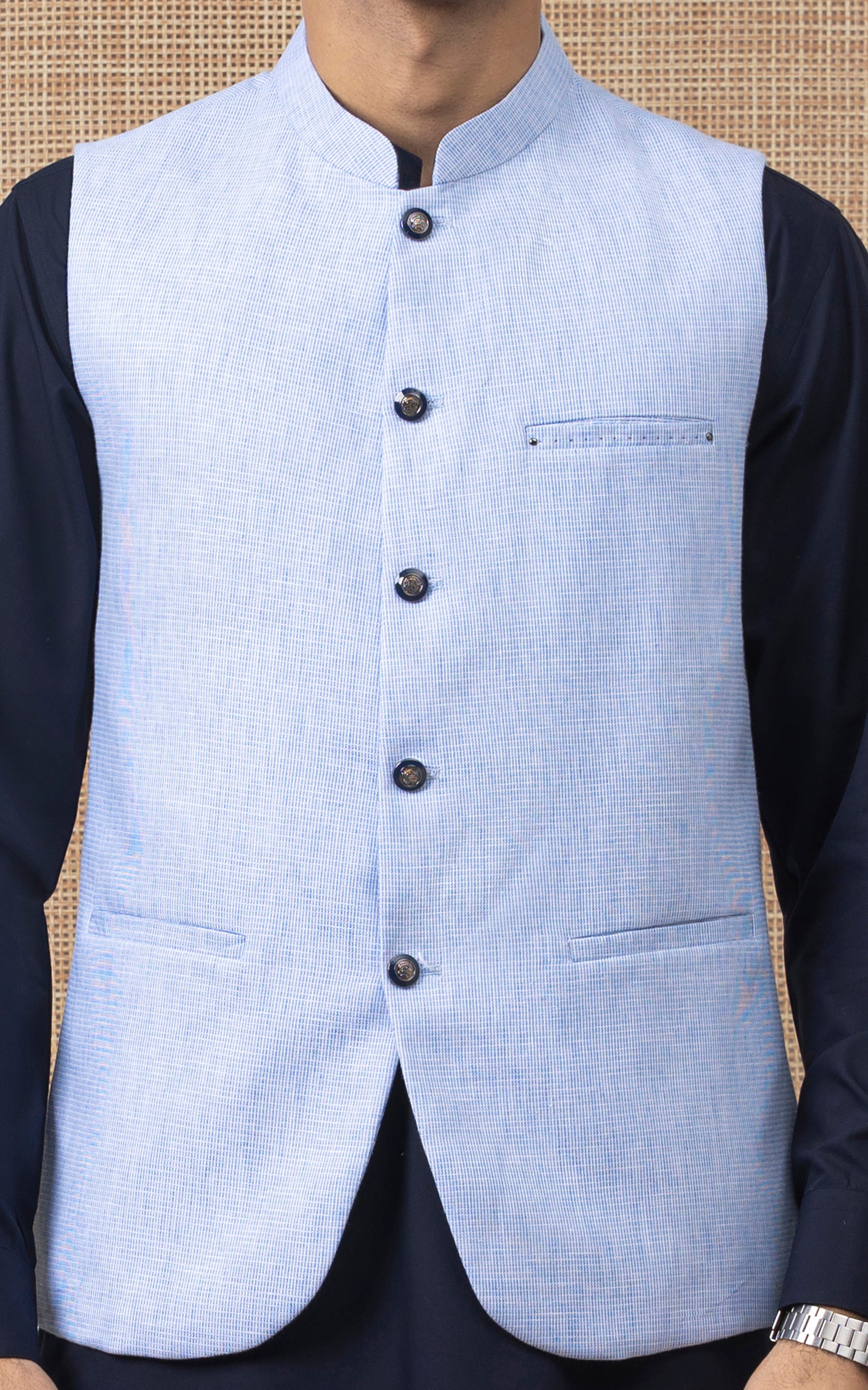 BLENDED COTTON W/C - PREMIUM COLLECTION SKY
