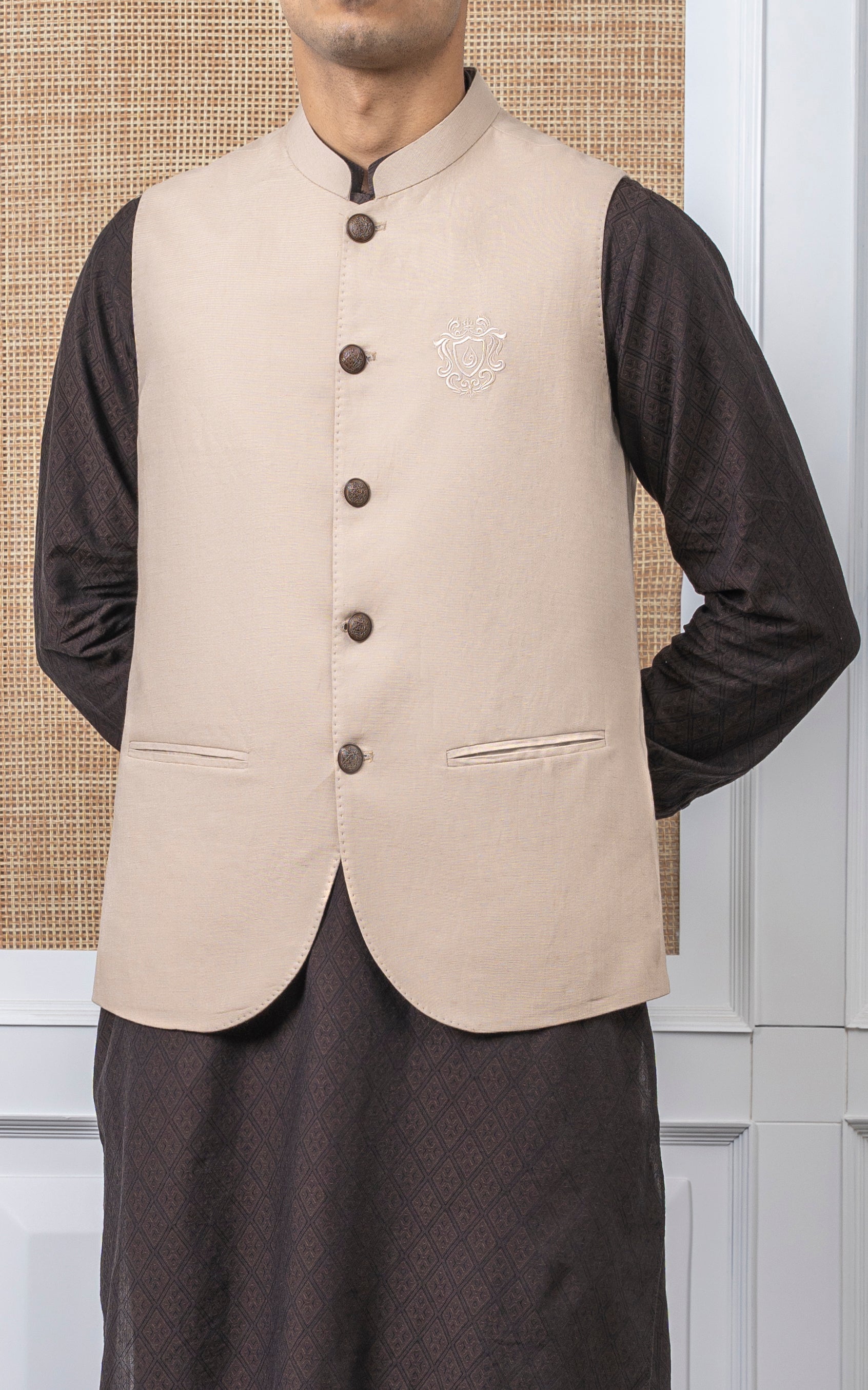 COTTON LINEN W/C - SIGNATURE COLLECTION LIGHT BEIGE