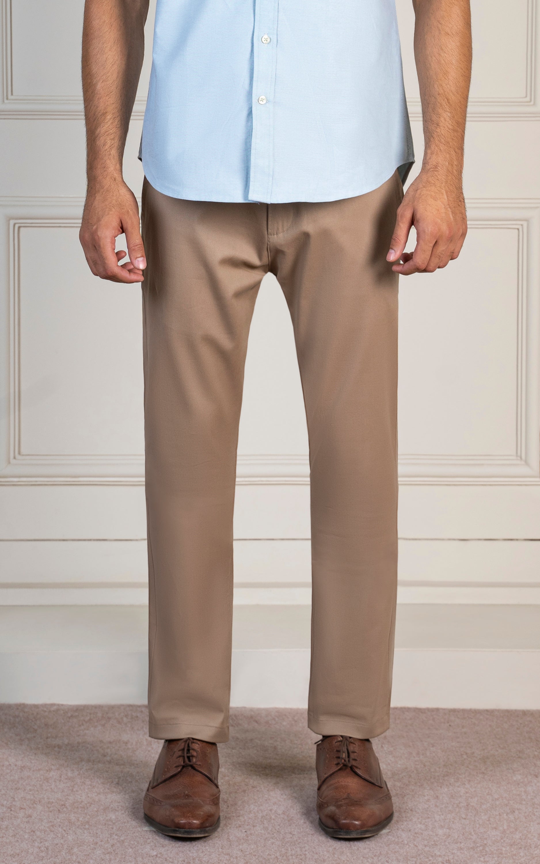 TWILL SMART FIT PANT KHAKI