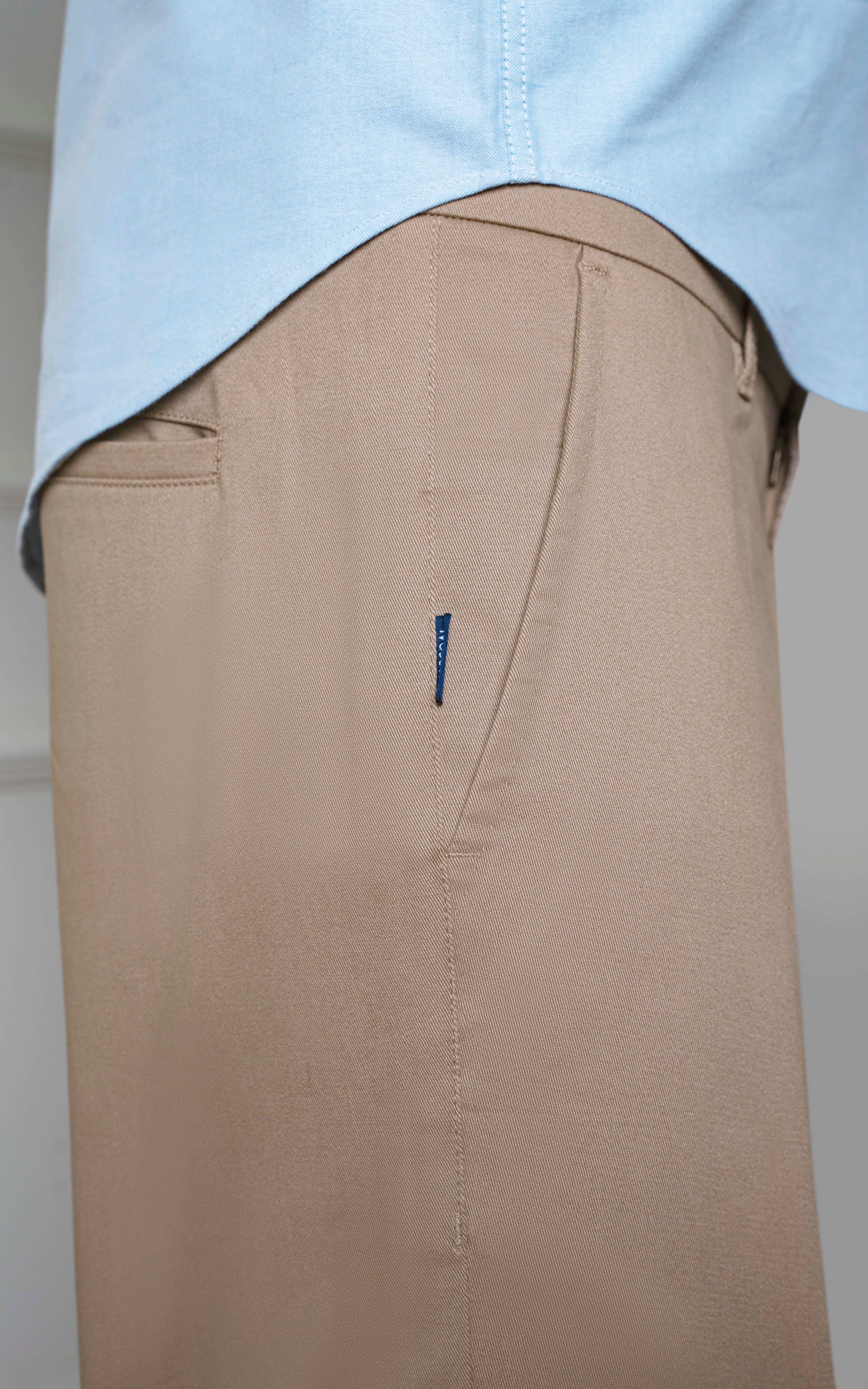 TWILL SMART FIT PANT KHAKI