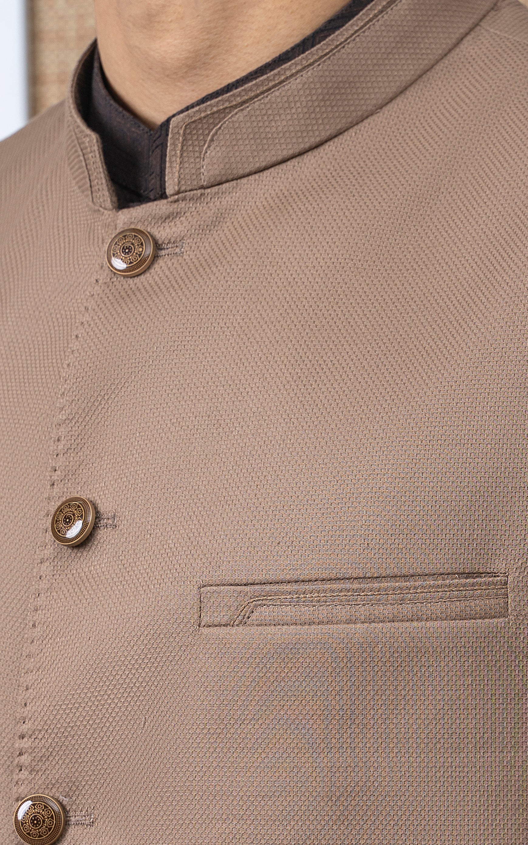 DOBBY TEXTURED W/C - PREMIUM COLLECTION KHAKI