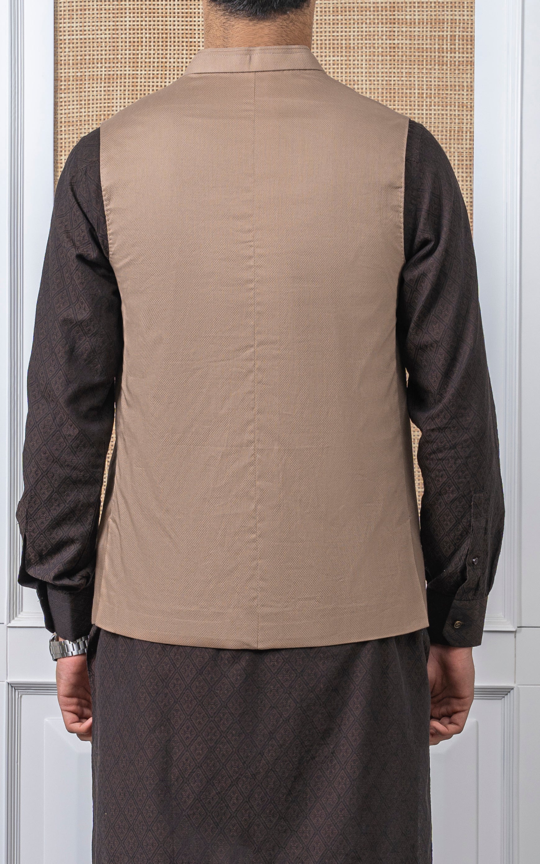 DOBBY TEXTURED W/C - PREMIUM COLLECTION KHAKI