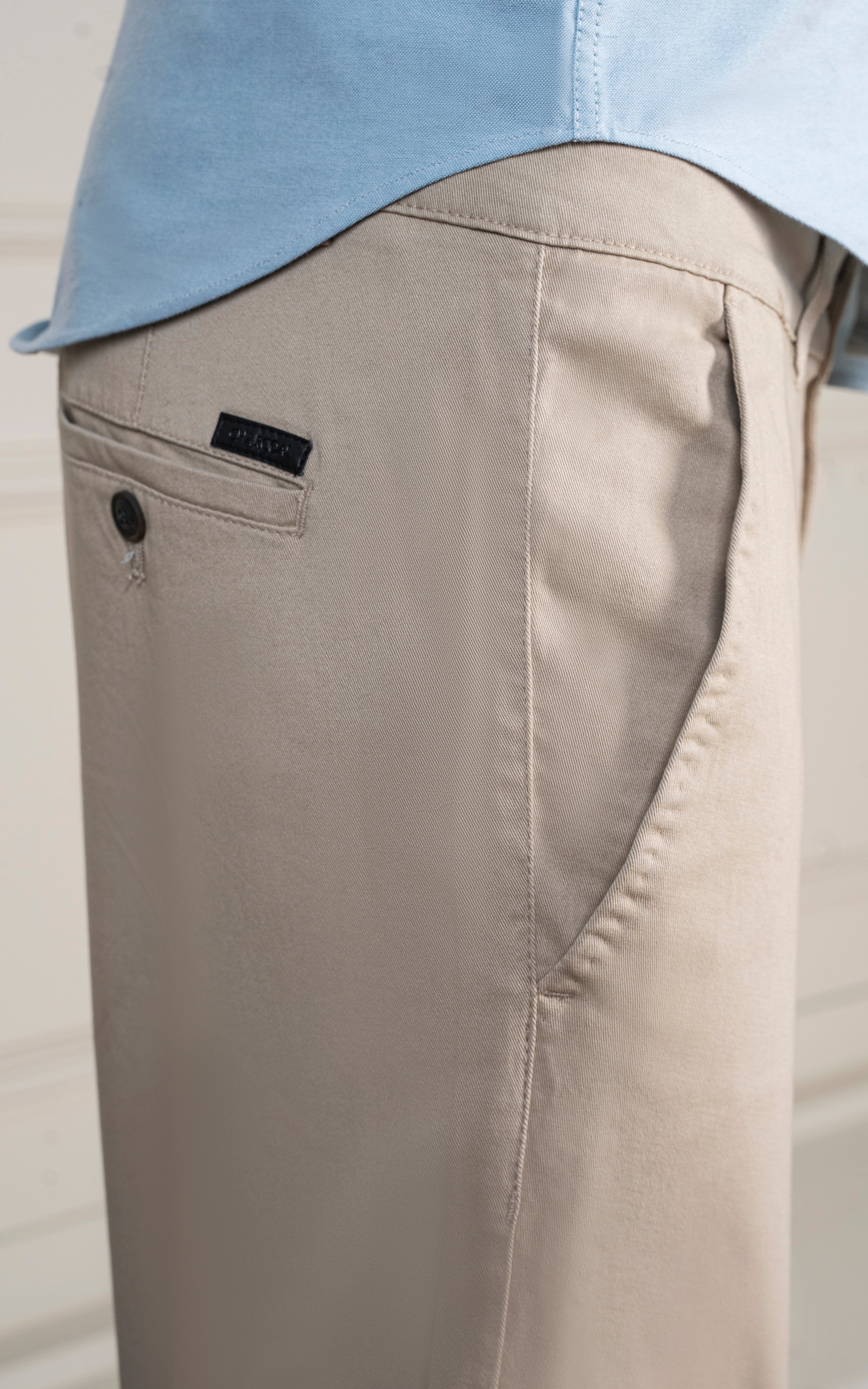TWILL SMART FIT PANT KHAKI