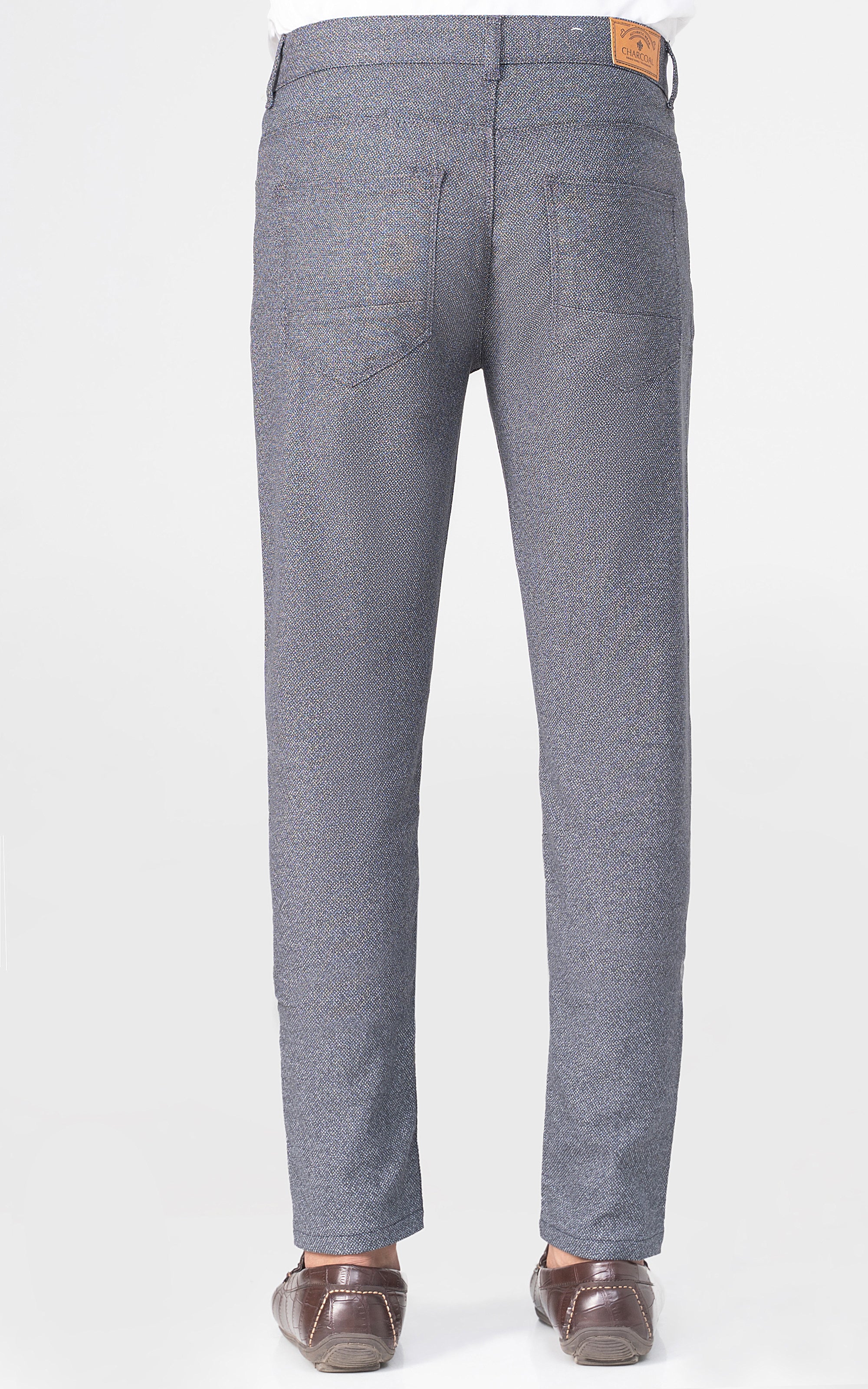 MELANGE 5-POCKET PANT CHARCOAL