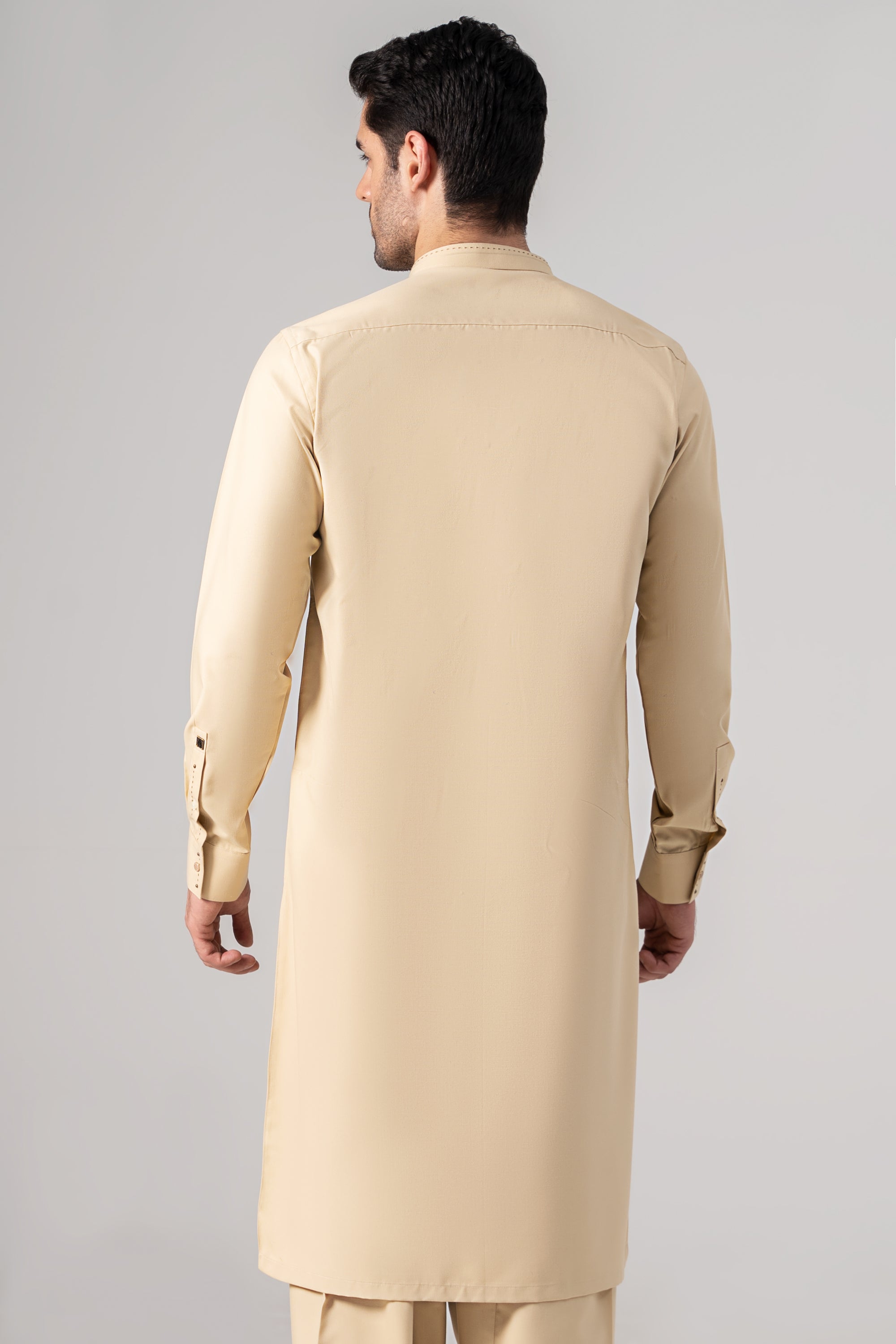 Wash & Wear Kameez Shalwar - SIGNATURE COLLECTION BEIGE