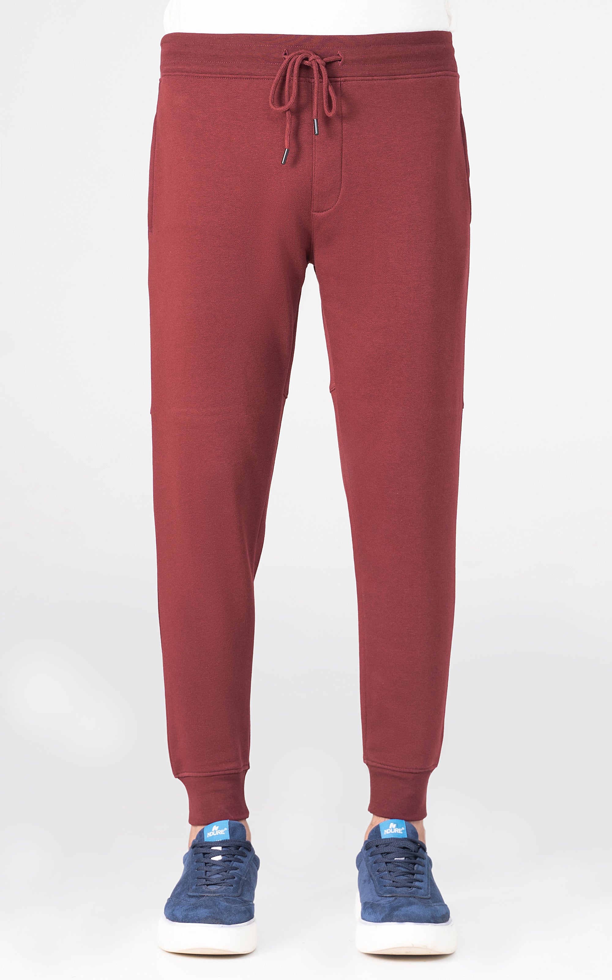 FLEECE JOGGER TROUSER MAROON