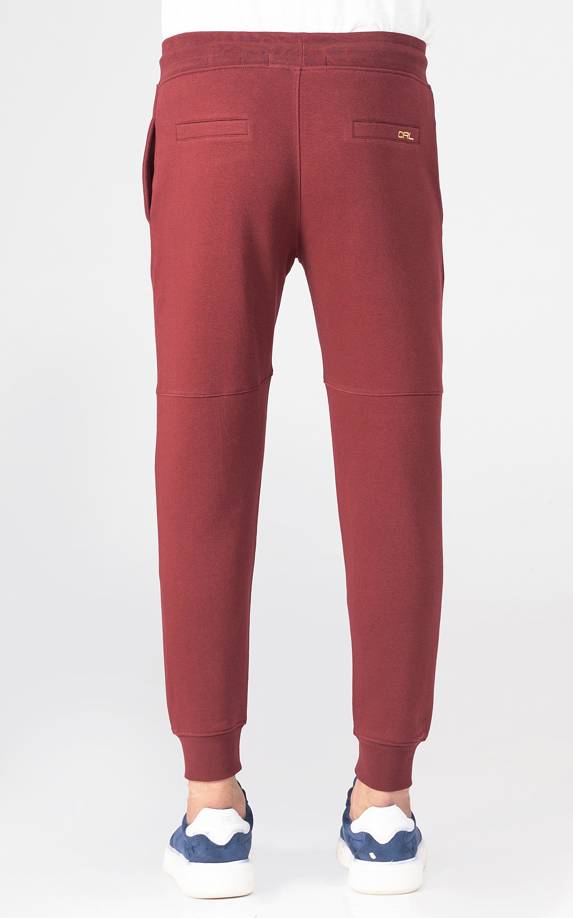 FLEECE JOGGER TROUSER MAROON