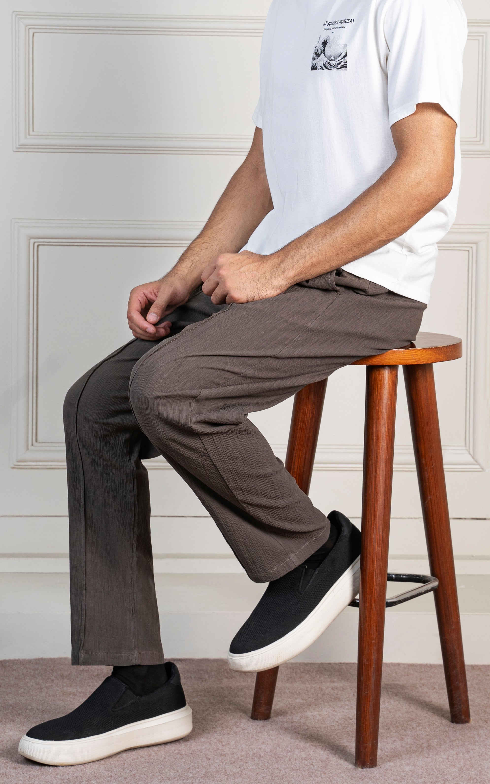 SMART FIT JOGGER TROUSER DARK OLIVE