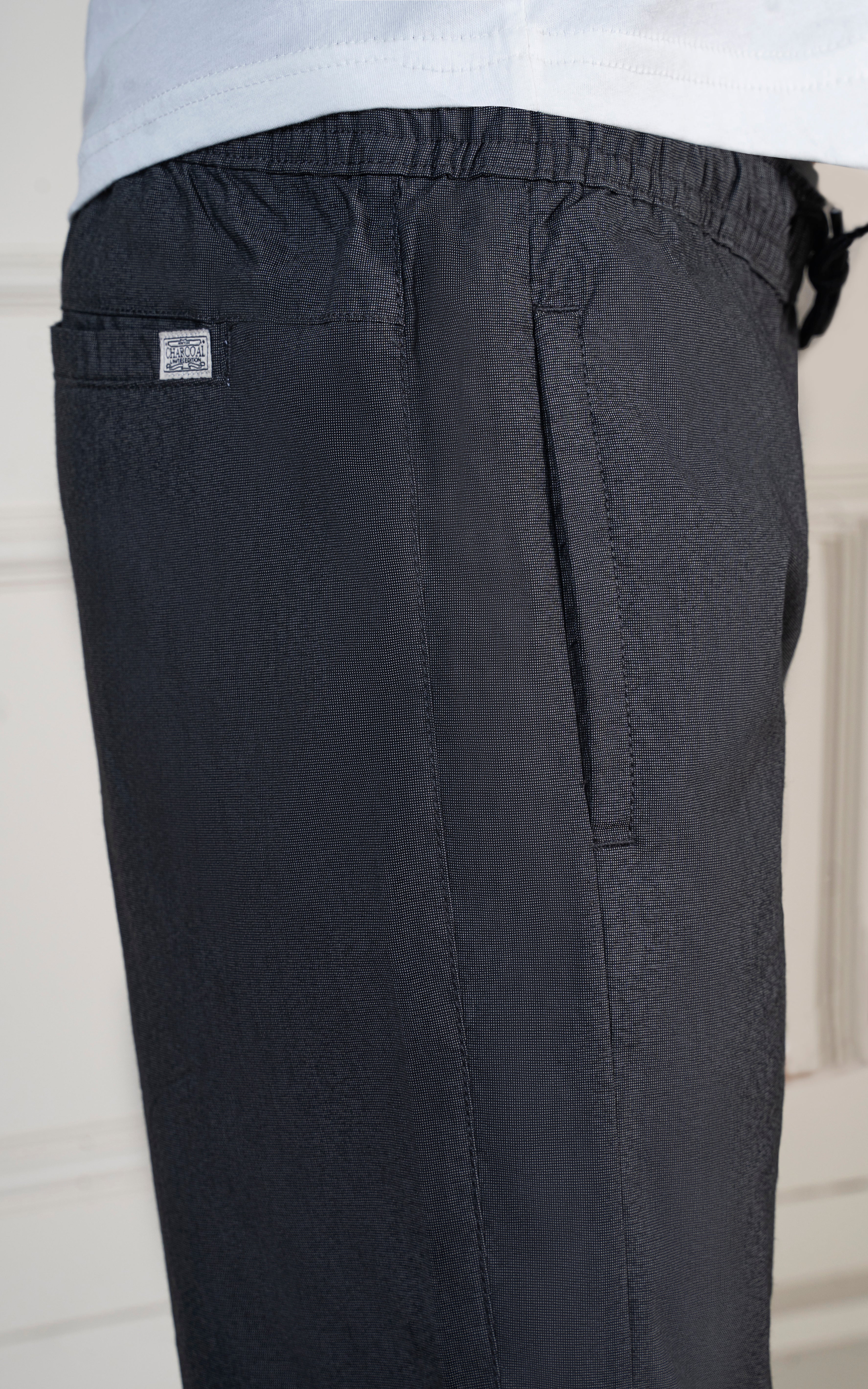 SMART FIT JOGGER TROUSER BLACK