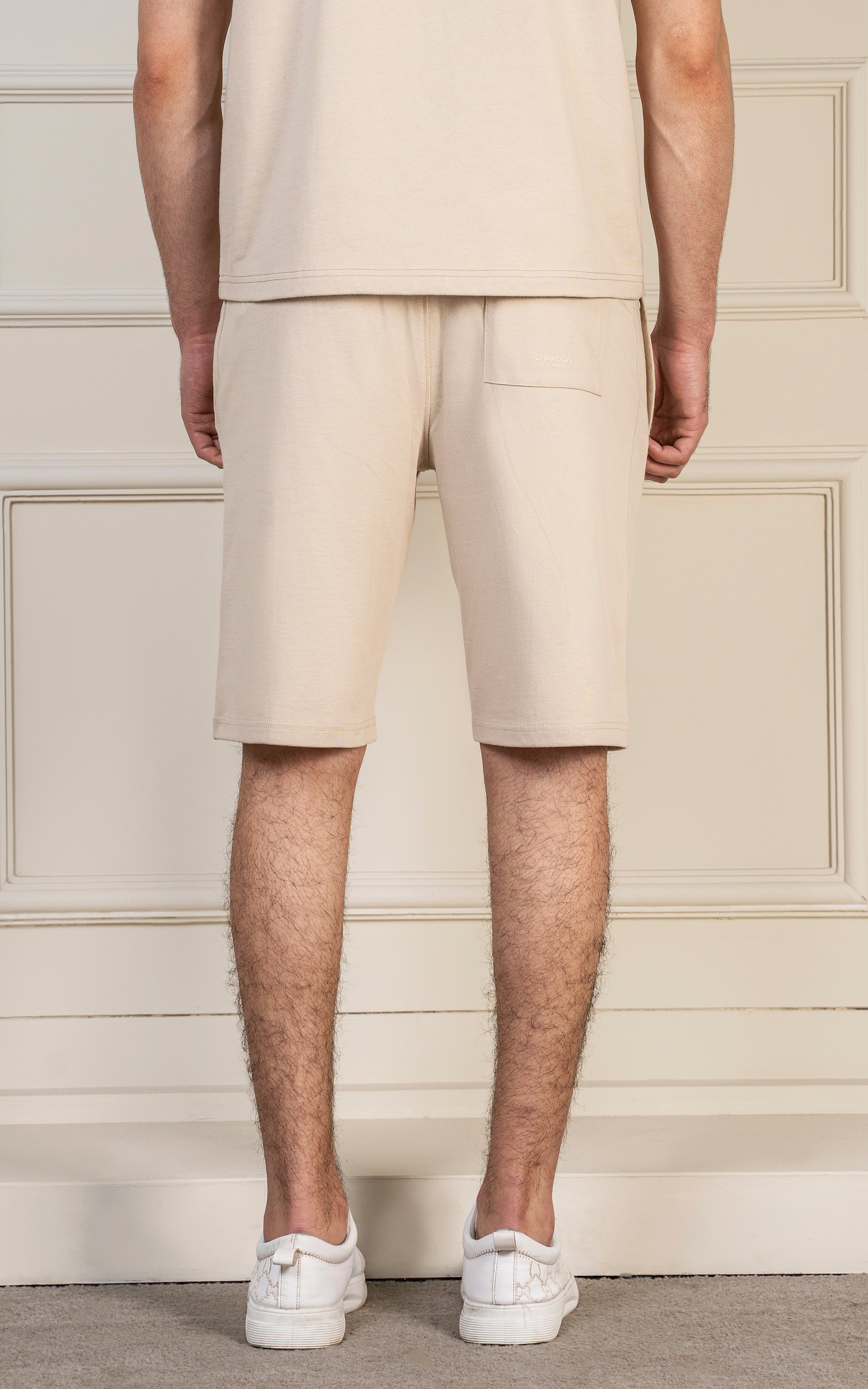 JERSEY SHORT BEIGE