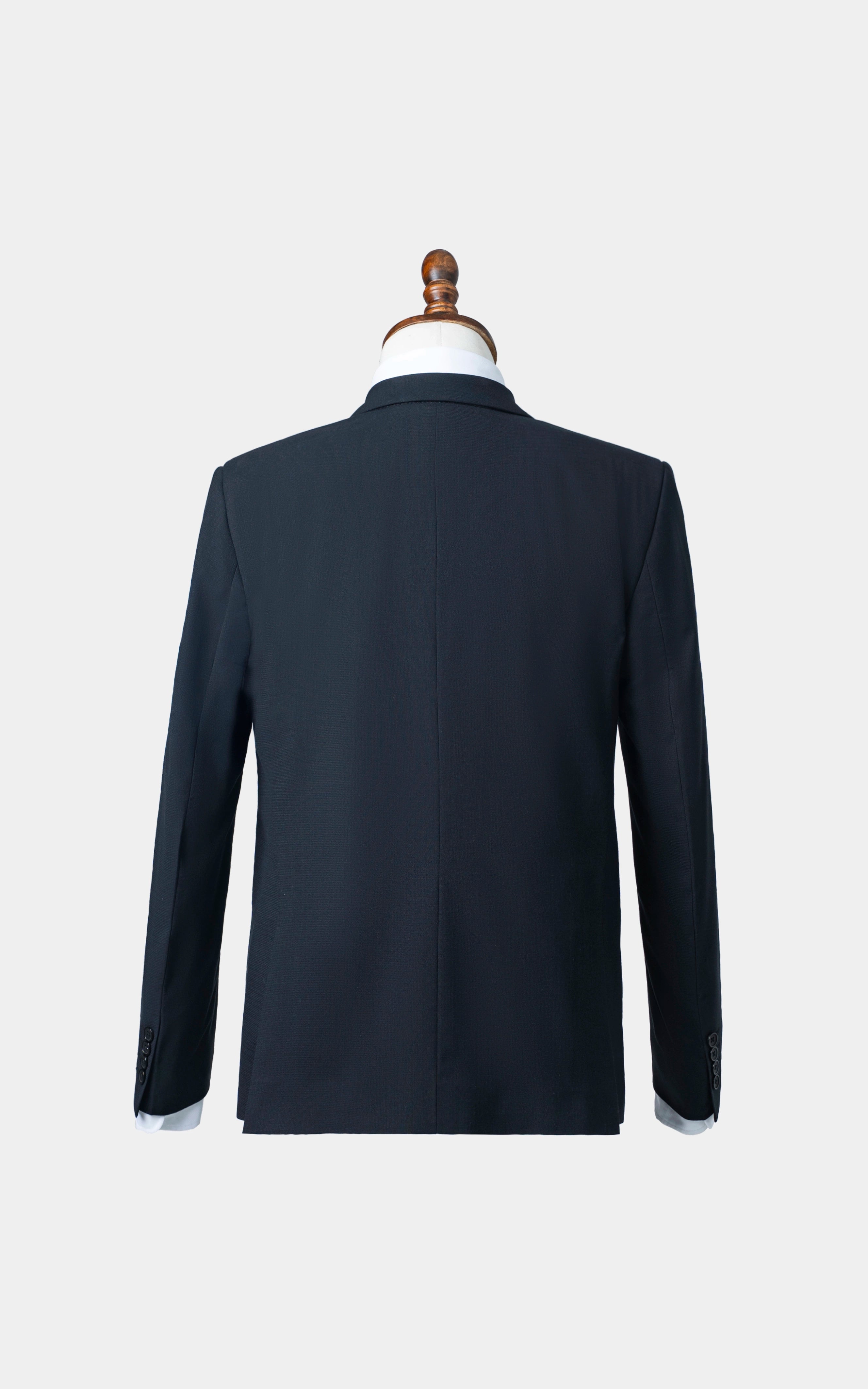 Two-Piece Double Breasted Suit Black