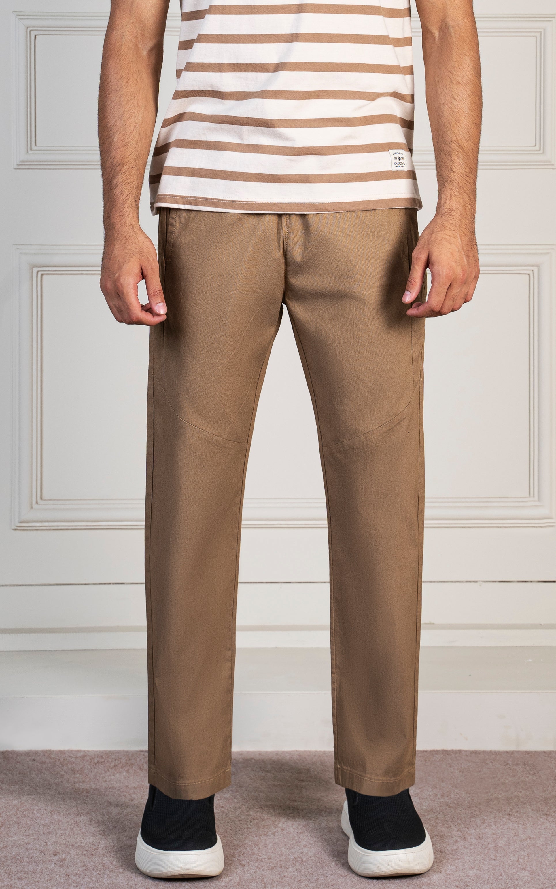 SMART FIT JOGGER TROUSER KHAKI