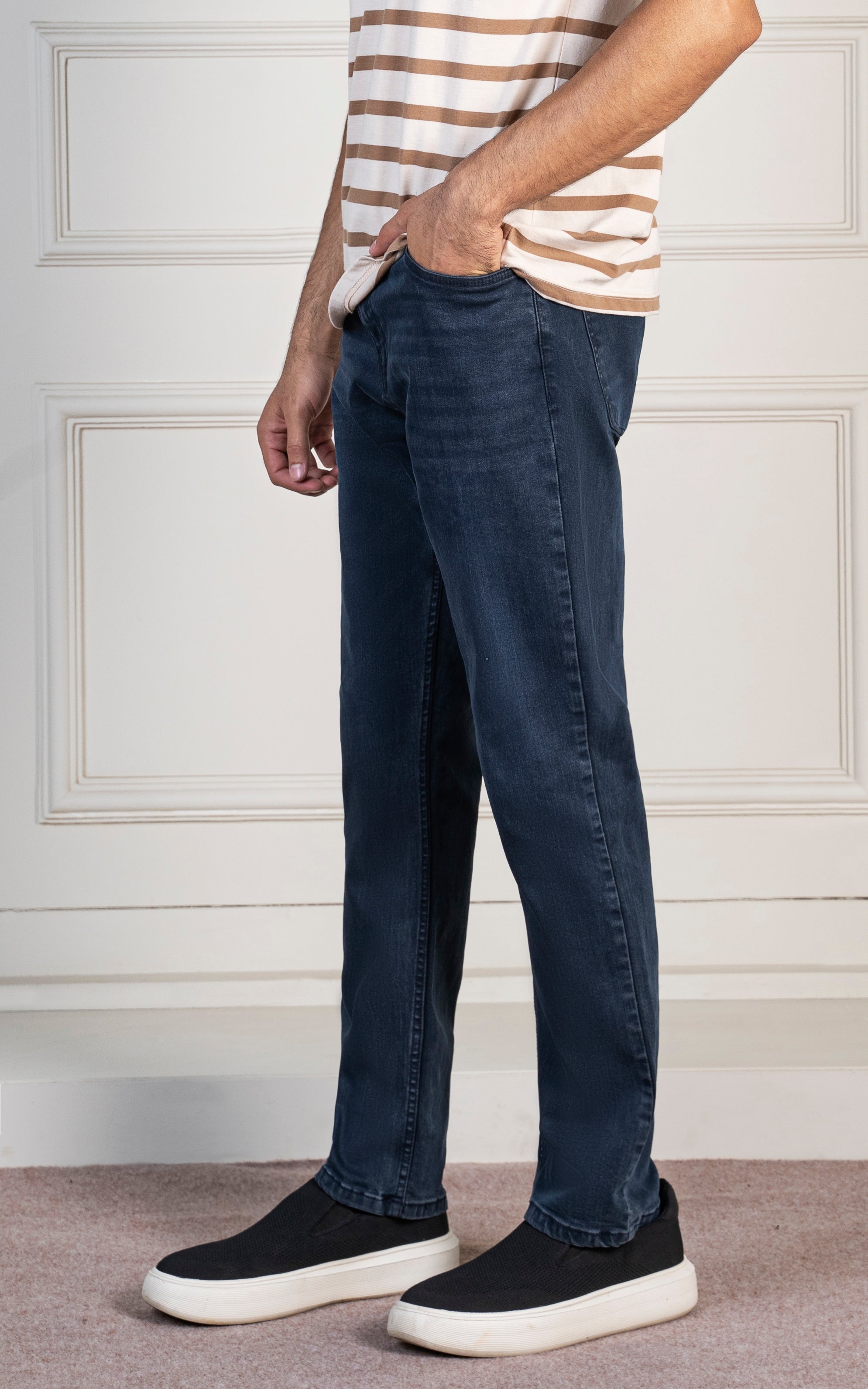 REGULAR STRAIGHT FIT JEAN DARK BLUE
