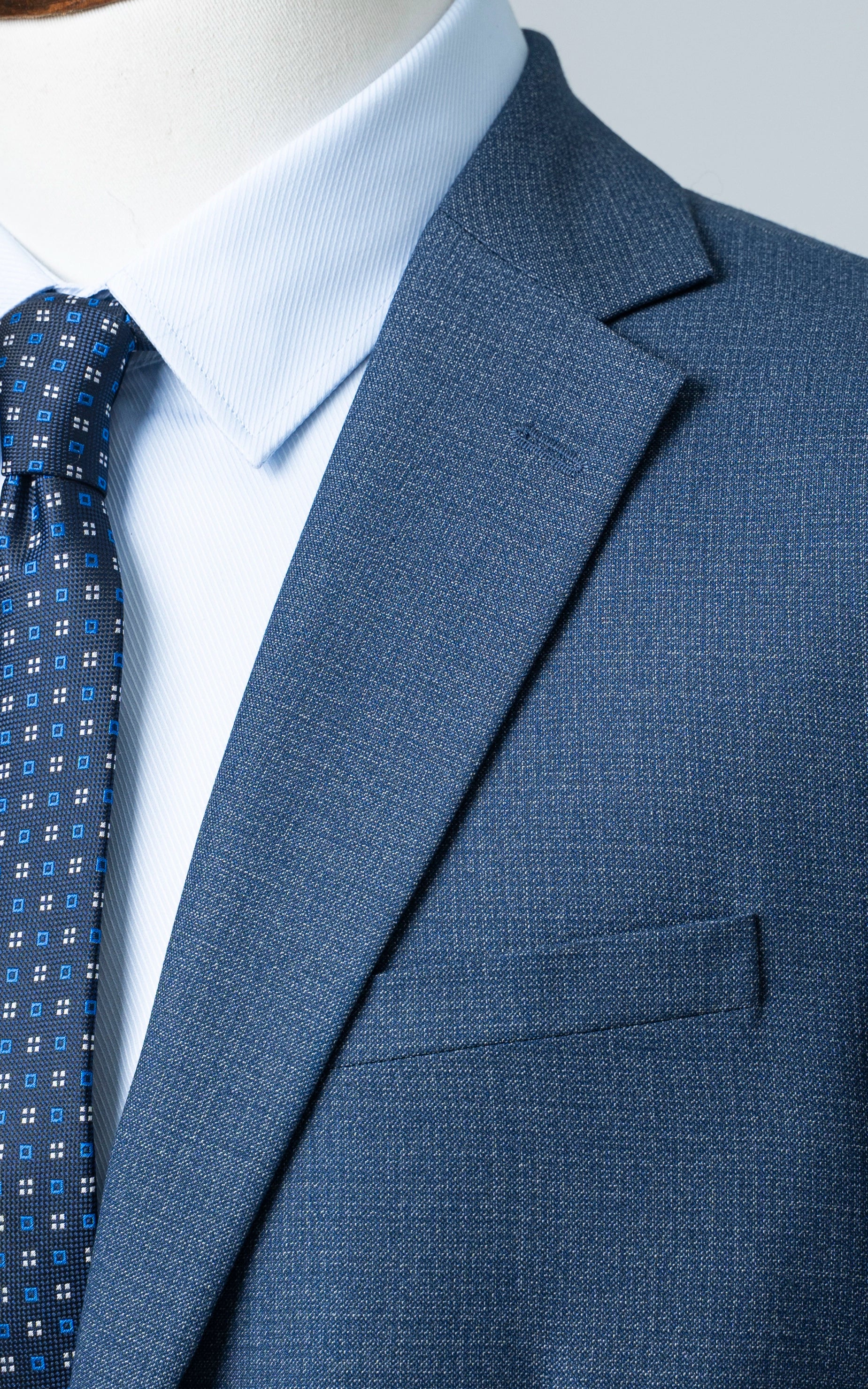 Two-Piece Suit Blue