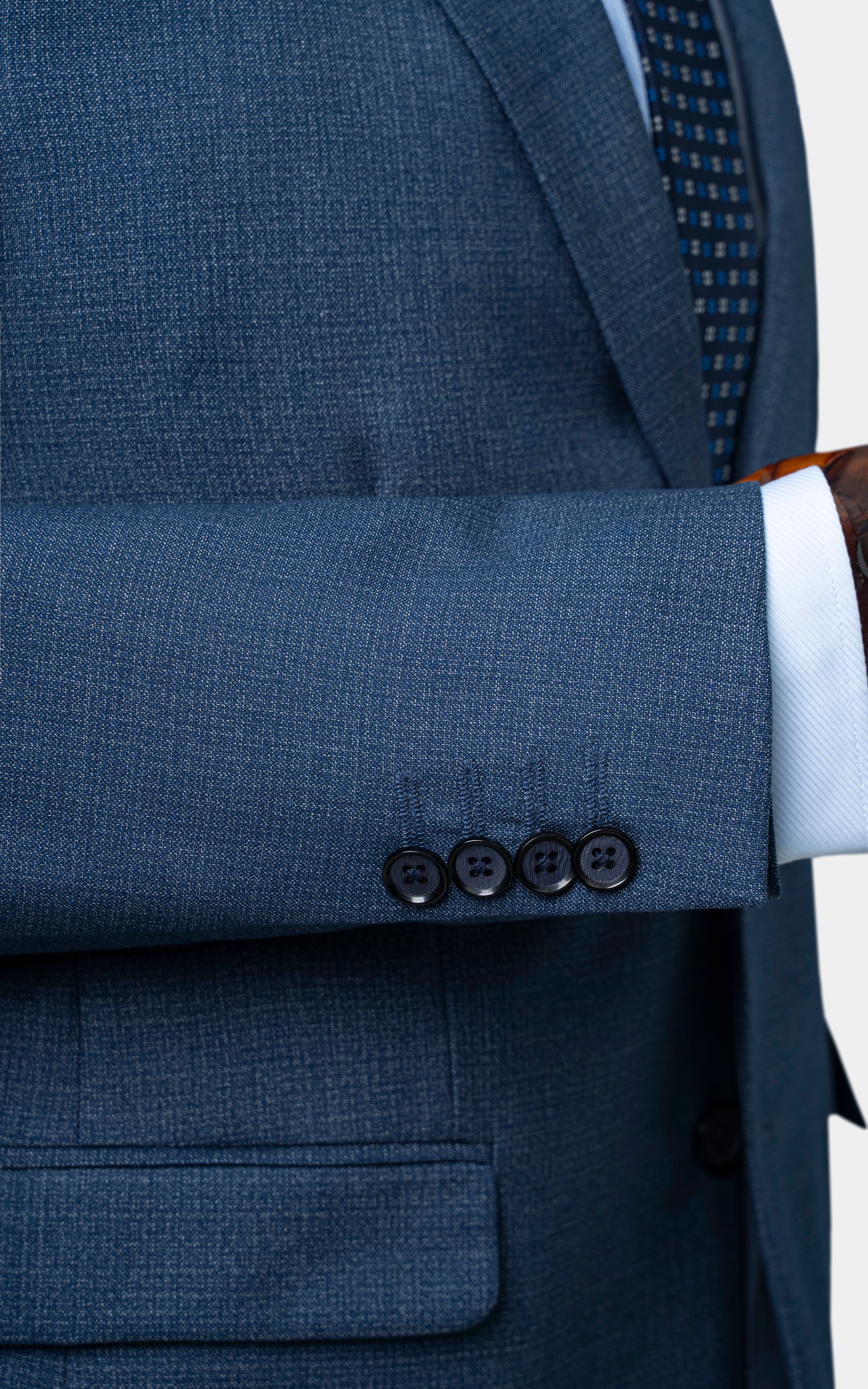 Two-Piece Suit Blue