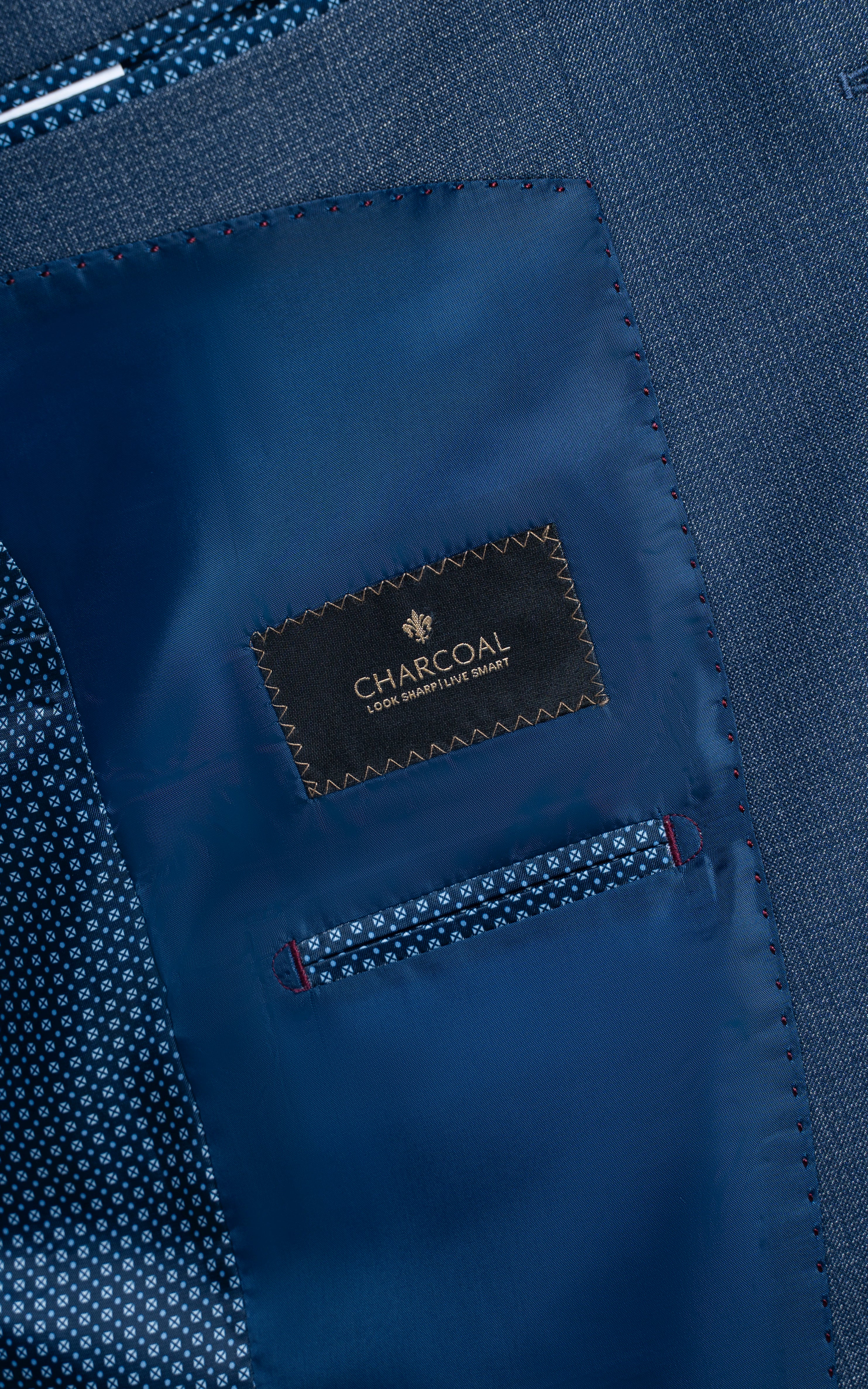 Two-Piece Suit Blue