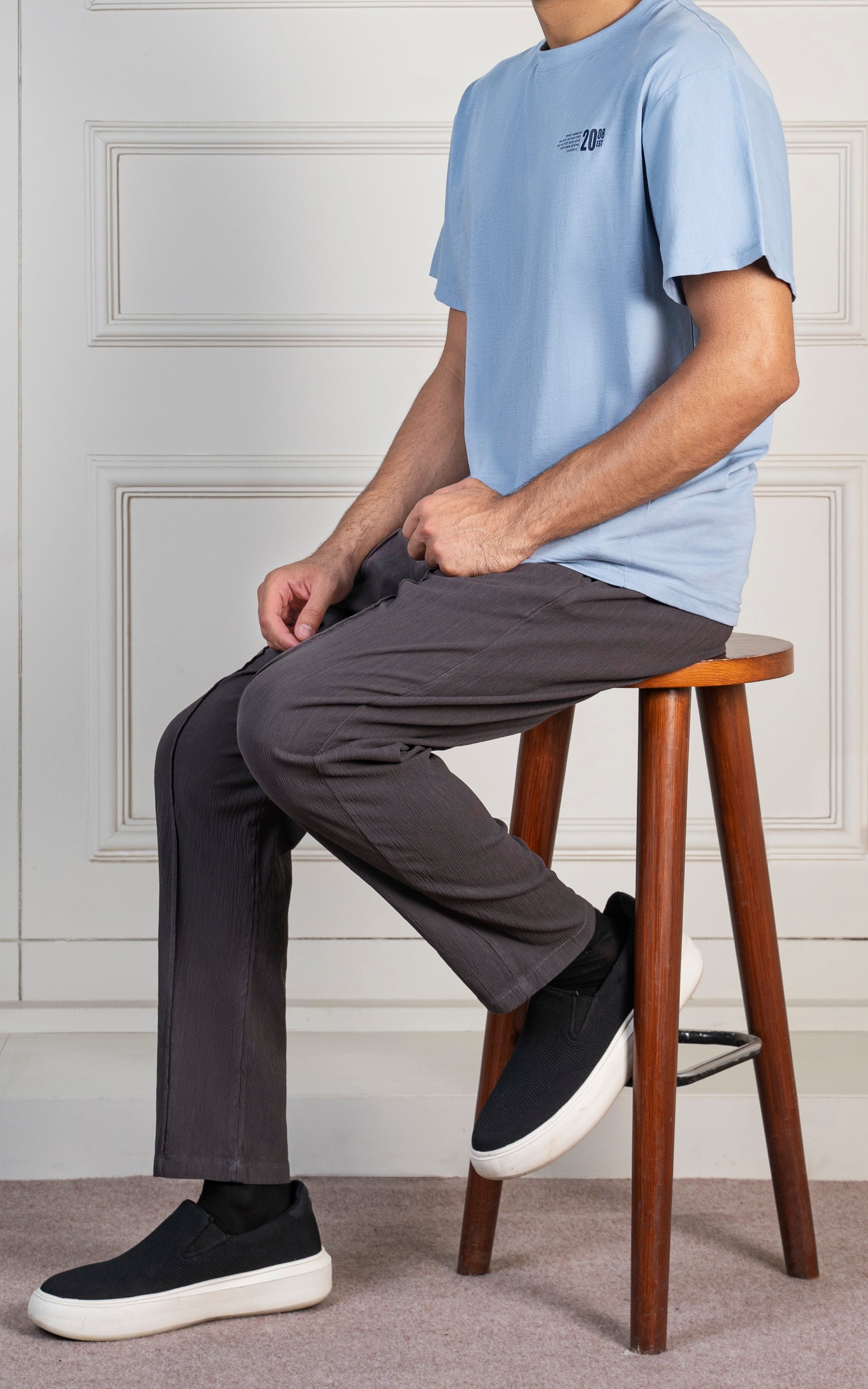 SMART FIT JOGGER TROUSER GREY