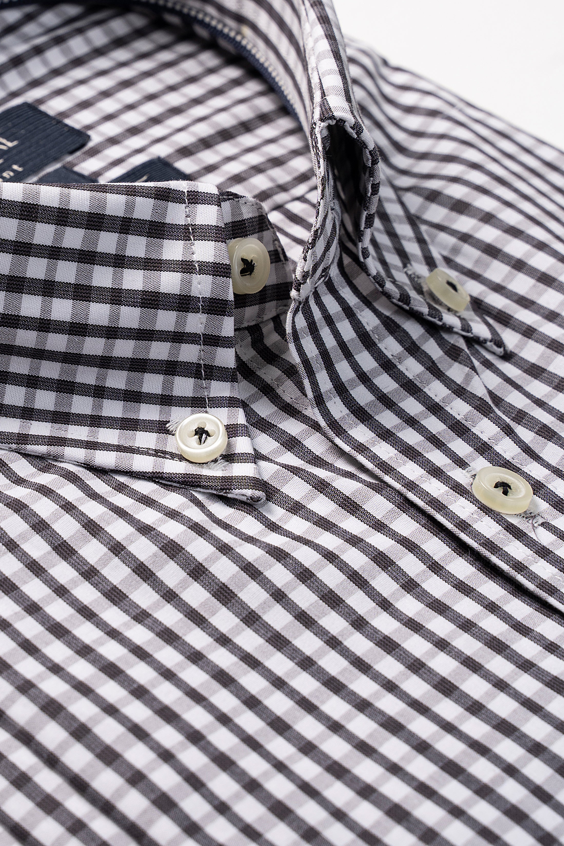 SEMI FORMAL SHIRT BLACK GREY