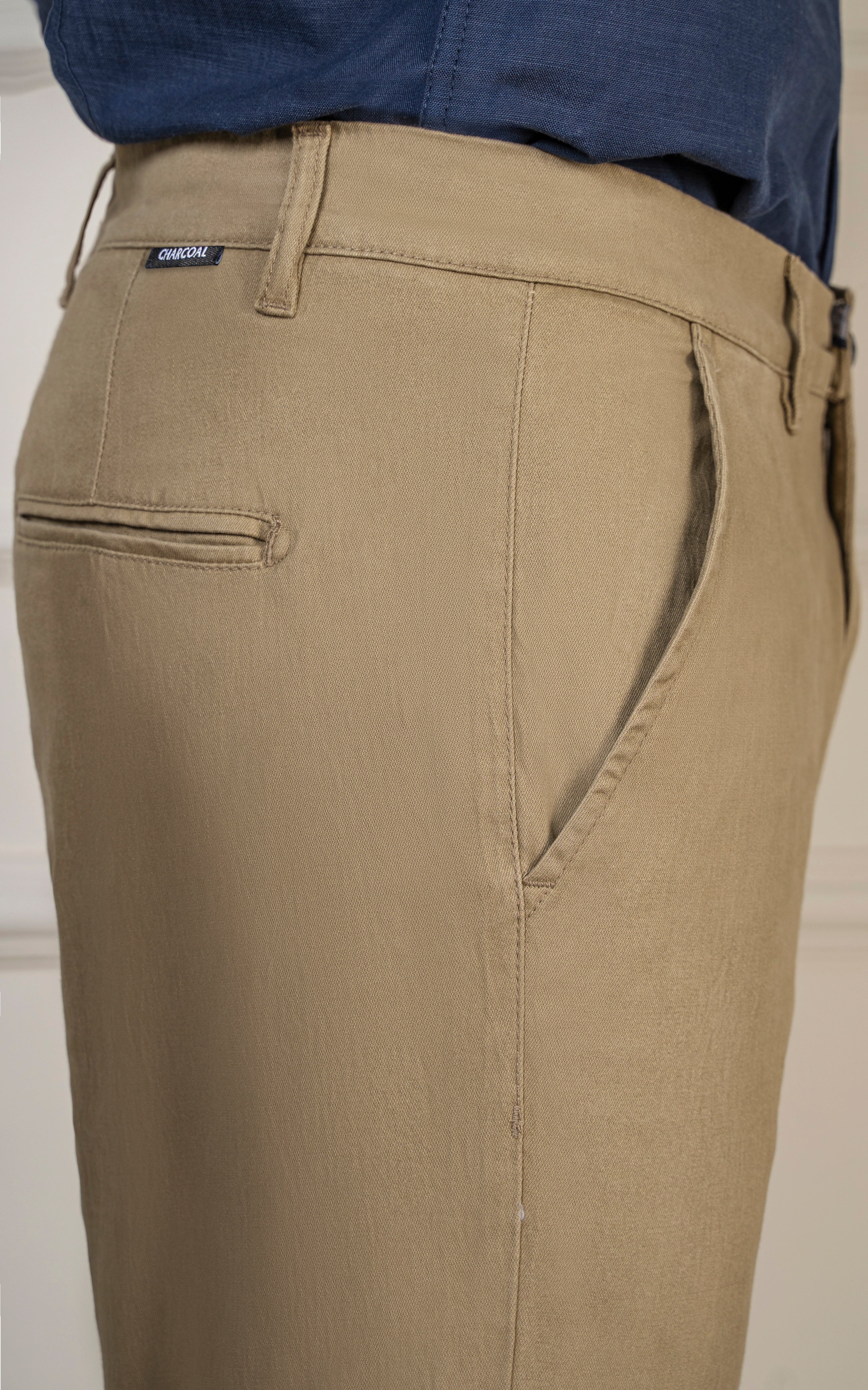 CASUAL PANT CROSS POCKET KHAKI