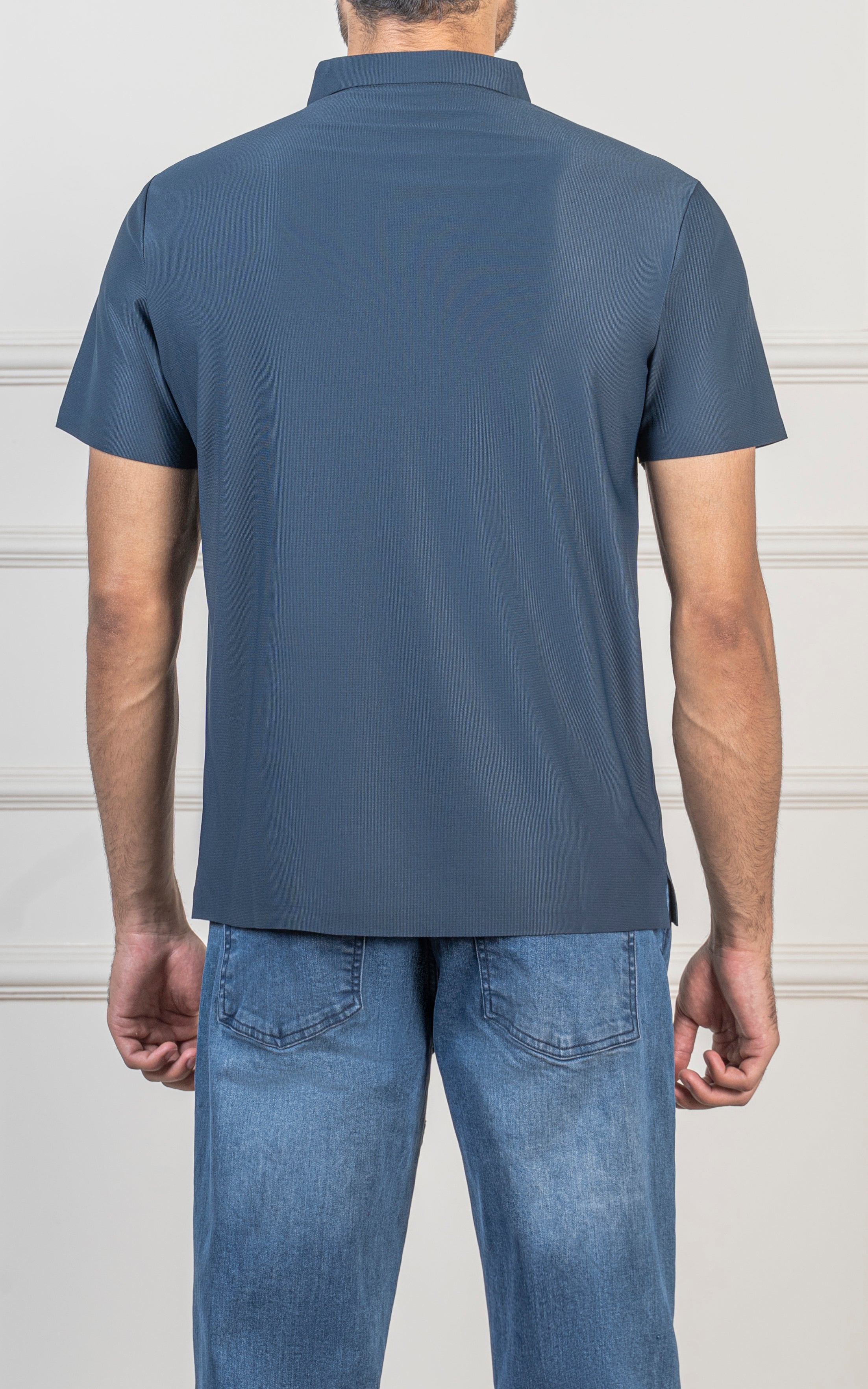 PLAIN EXECUTIVE POLO SHIRT BLACK