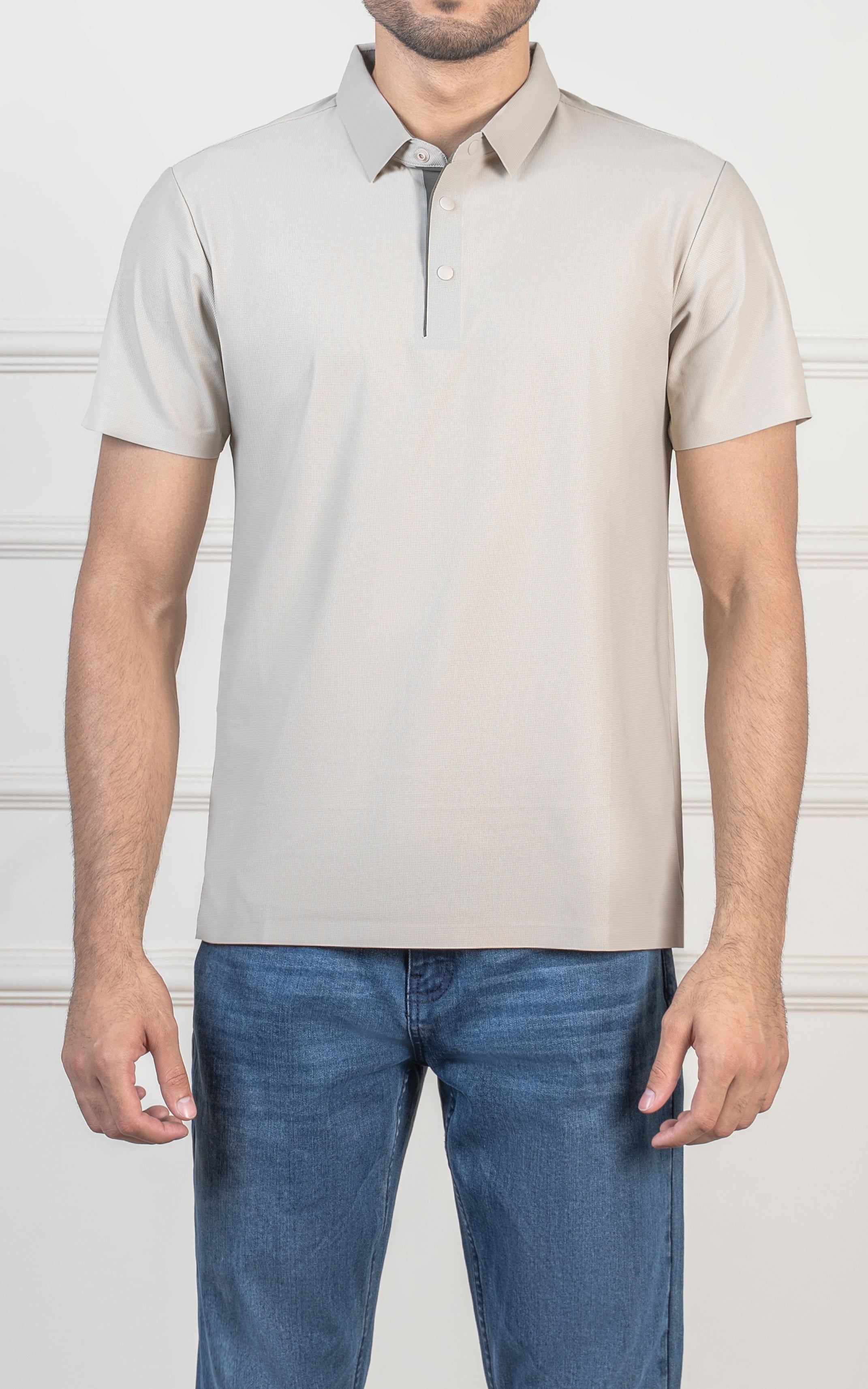 PLAIN EXECUTIVE POLO SHIRT KHAKI
