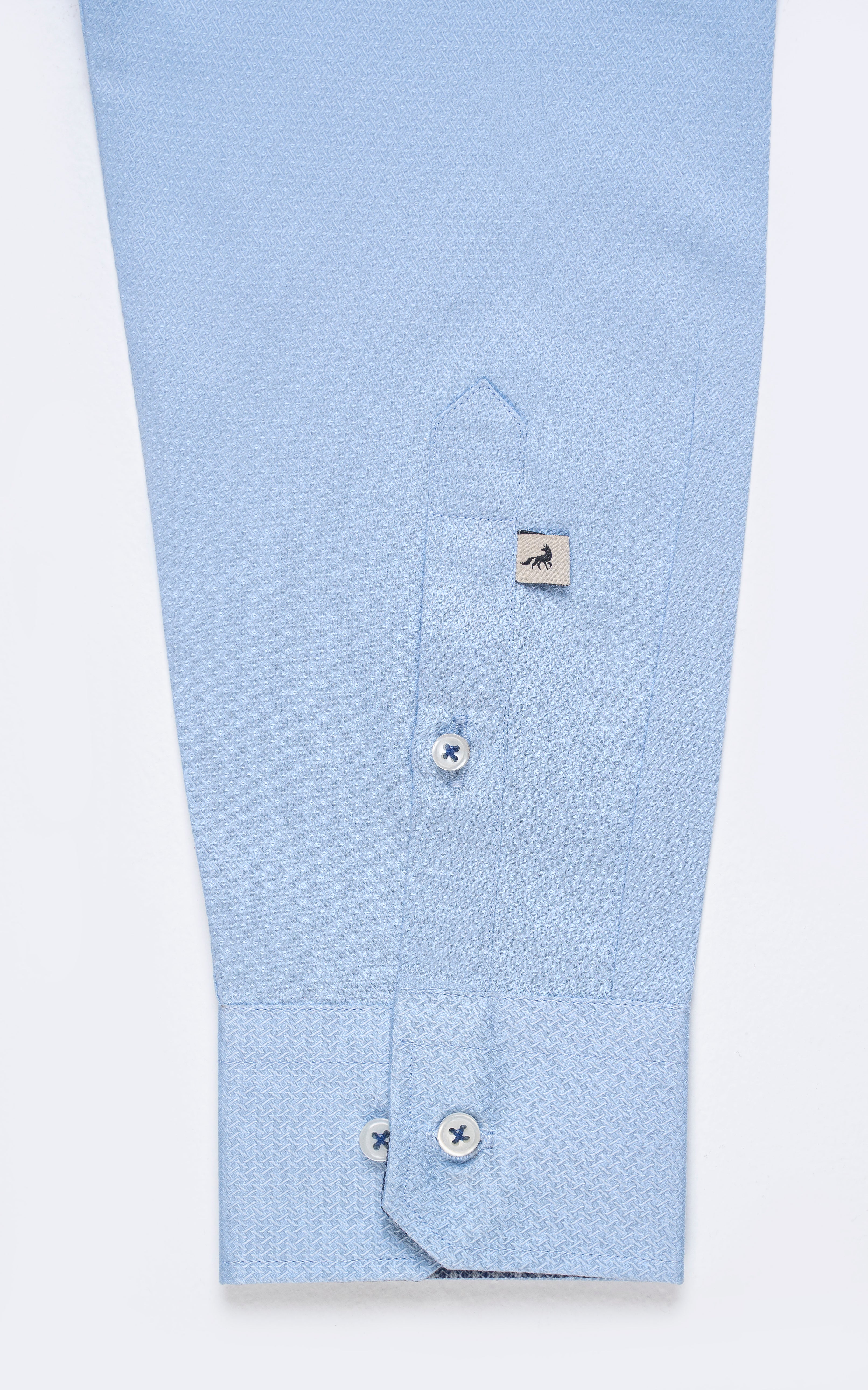FRENCH COLLAR SHIRT BLUE