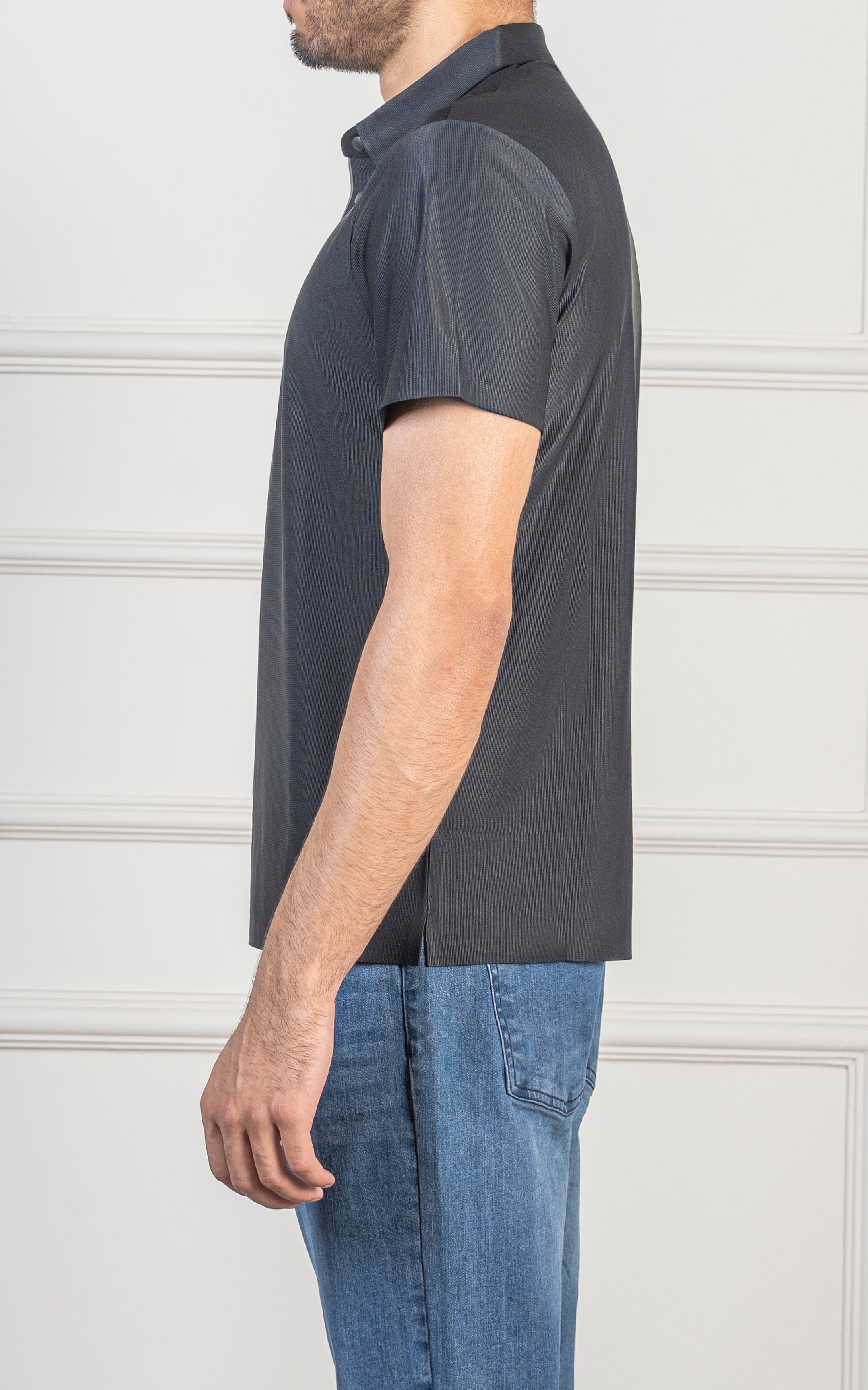 PLAIN EXECUTIVE POLO SHIRT BLACK