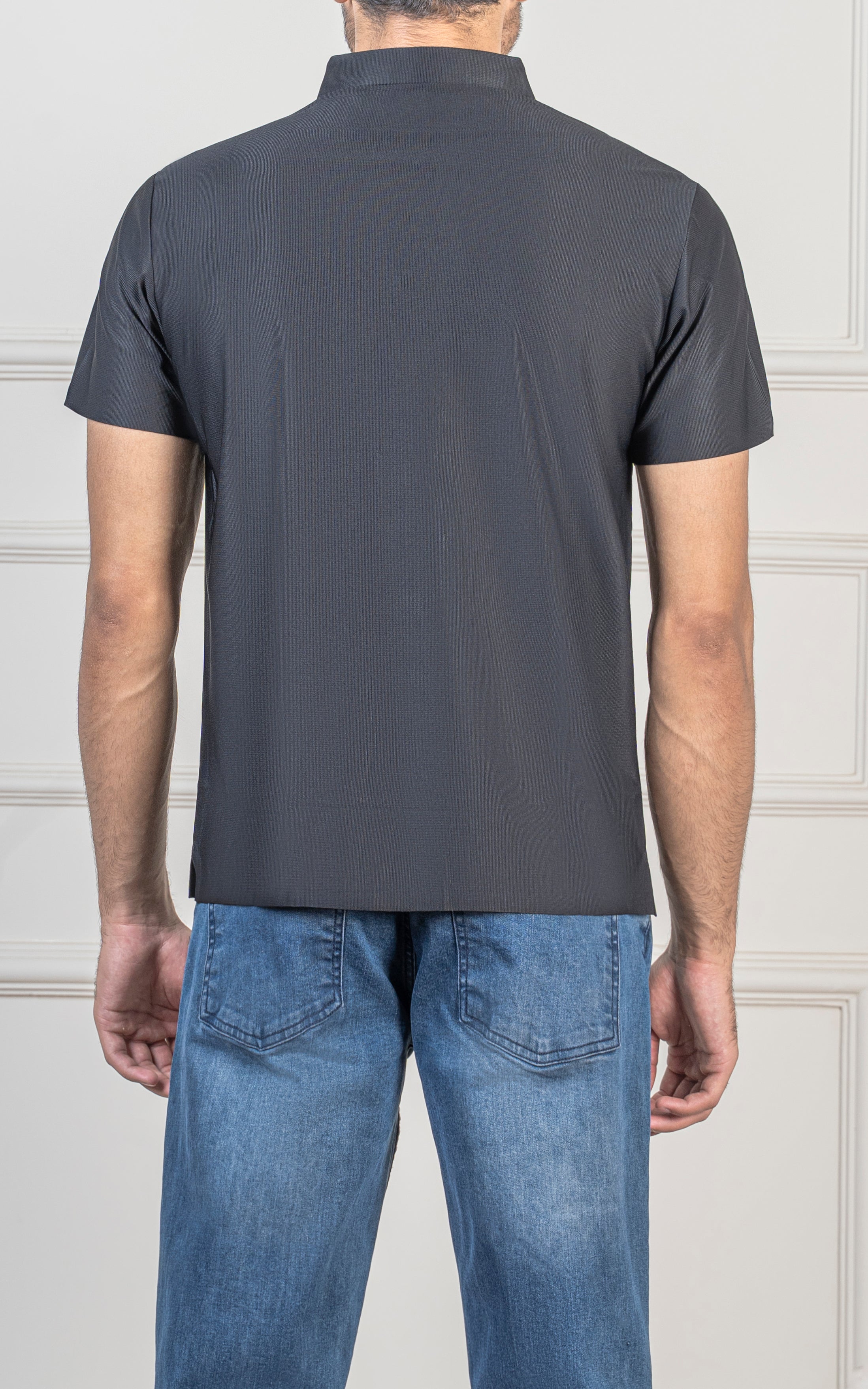 PLAIN EXECUTIVE POLO SHIRT BLACK