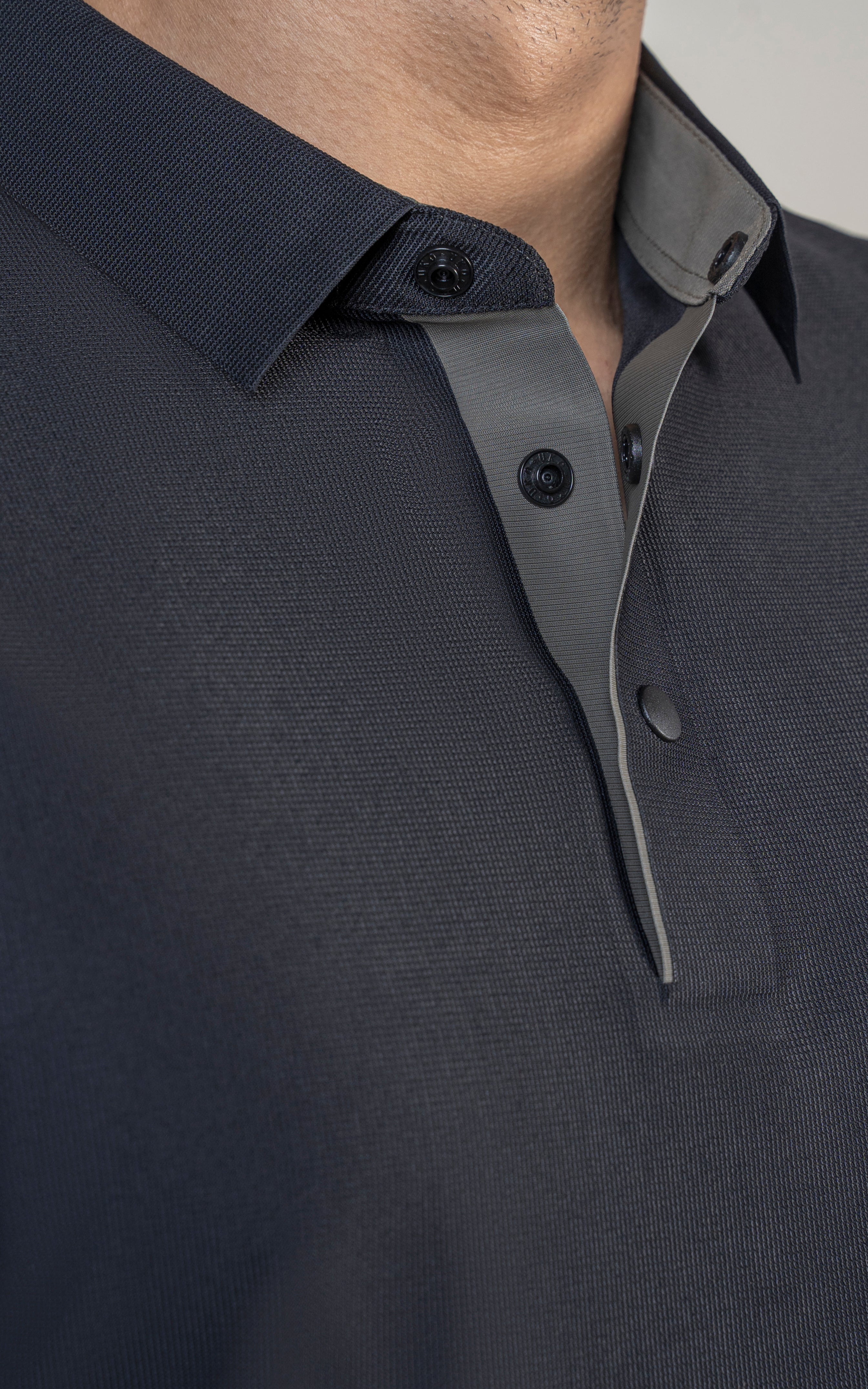 PLAIN EXECUTIVE POLO SHIRT BLACK